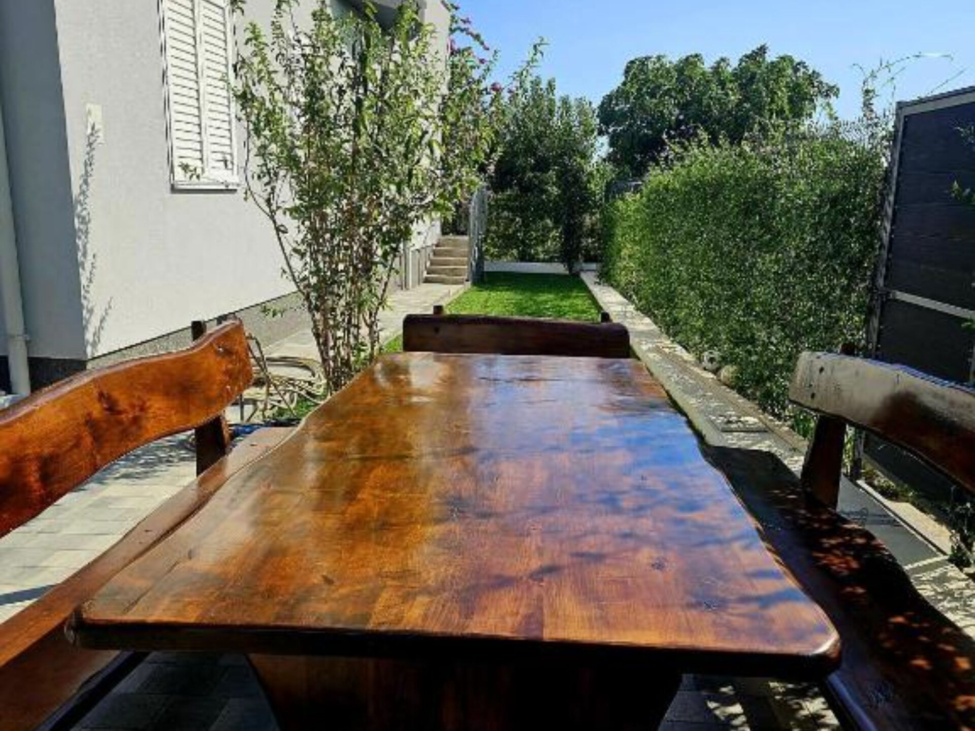 Modern appartement met tuinzicht in Kastel Kambelovac, 600m van strand - foto 9