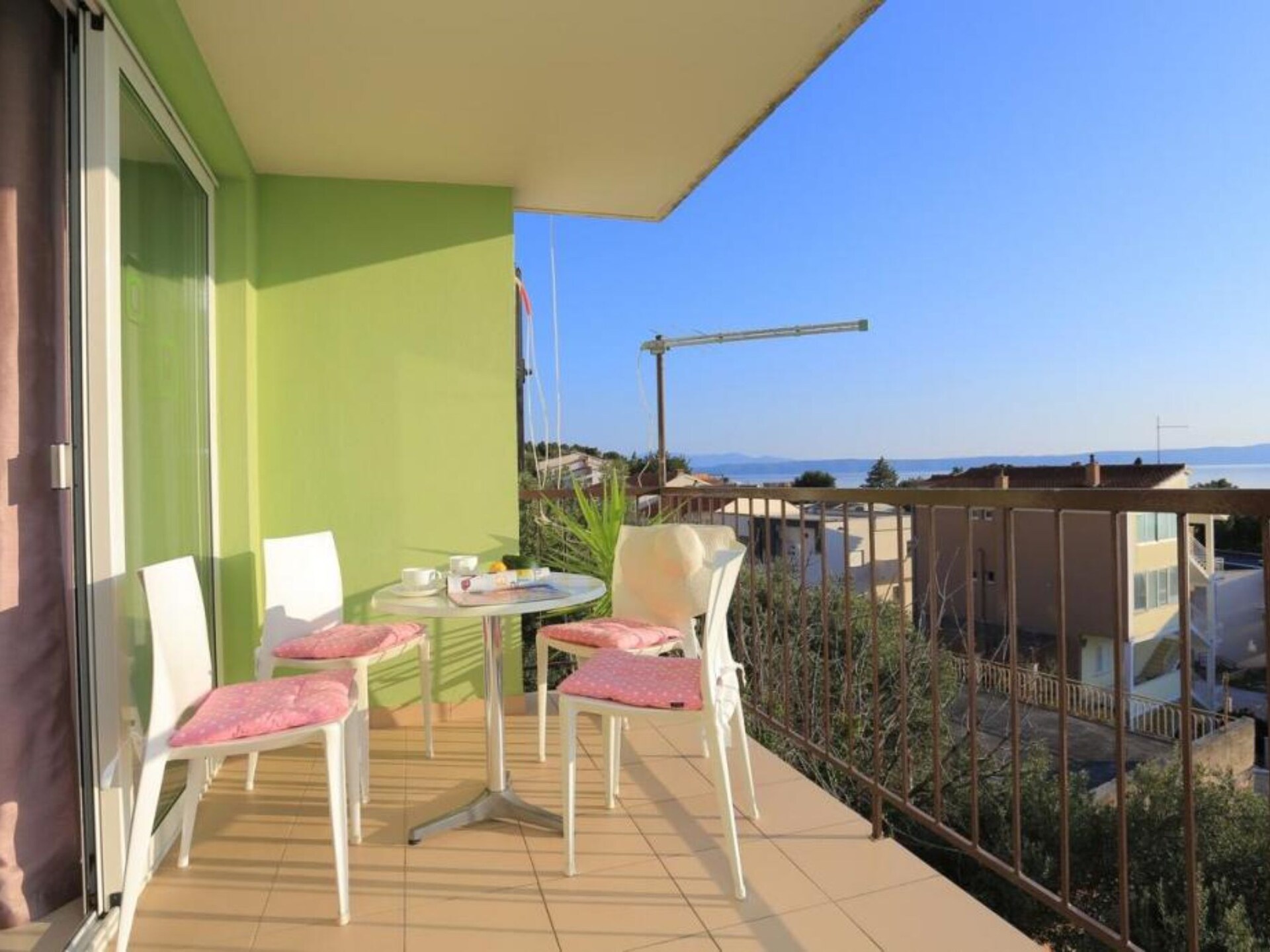 Aan het strand: Ruim appartement met zeezicht in Podgora - foto 16