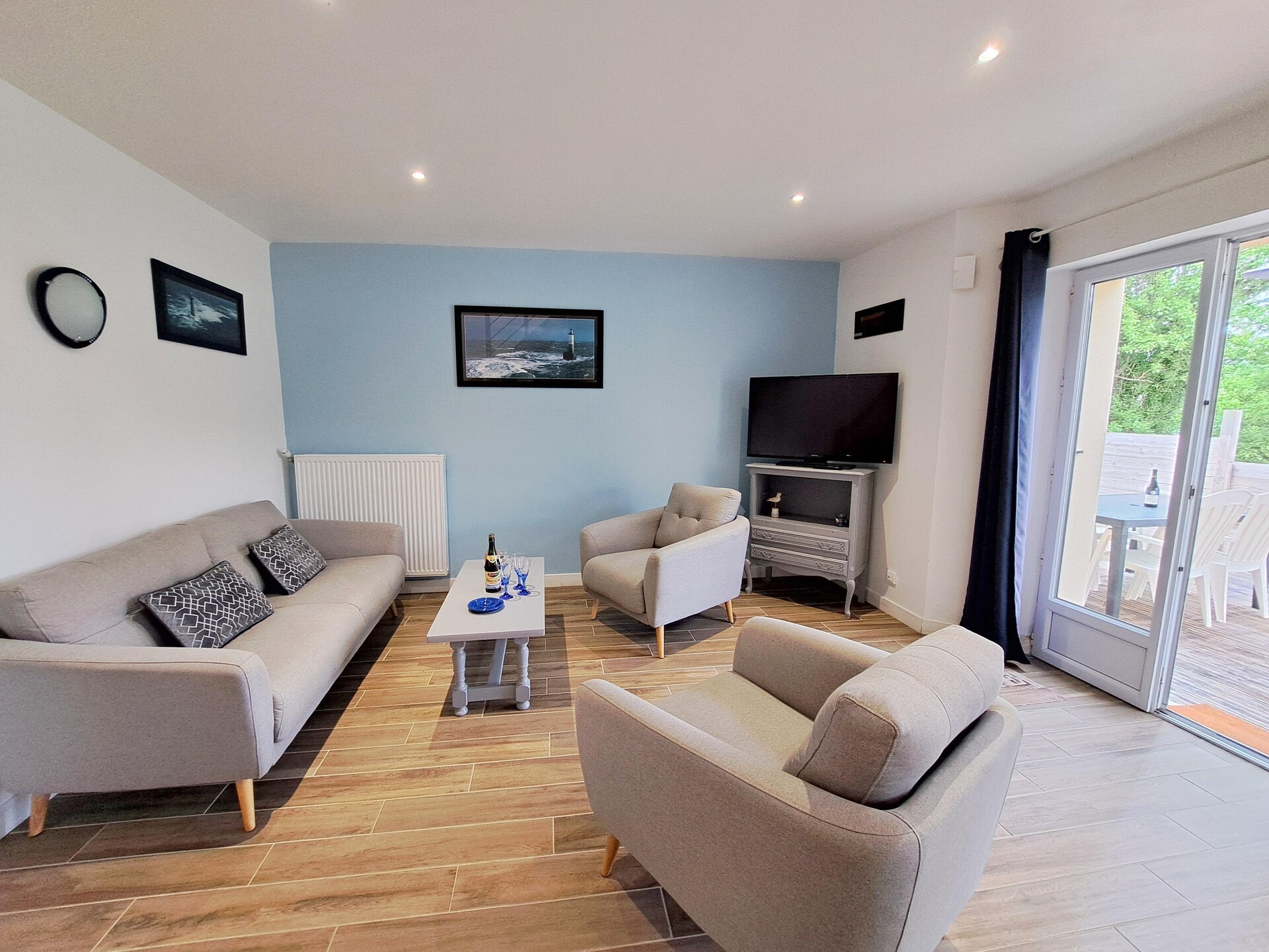 Moderne halfvrijstaande woning met tuin, 3 km van strand Telgruc-sur-Mer - foto 2