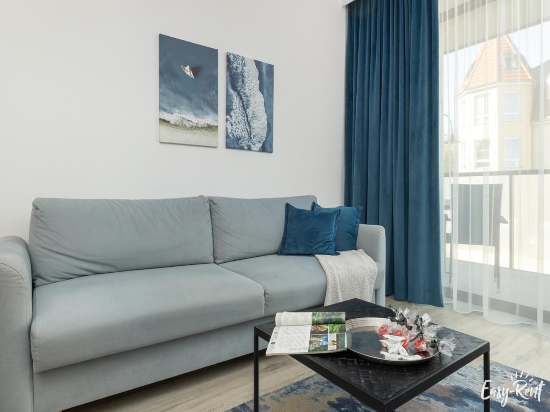 Niechorze appartement op 40 meter van het strand met zeezicht en balkon - foto 8