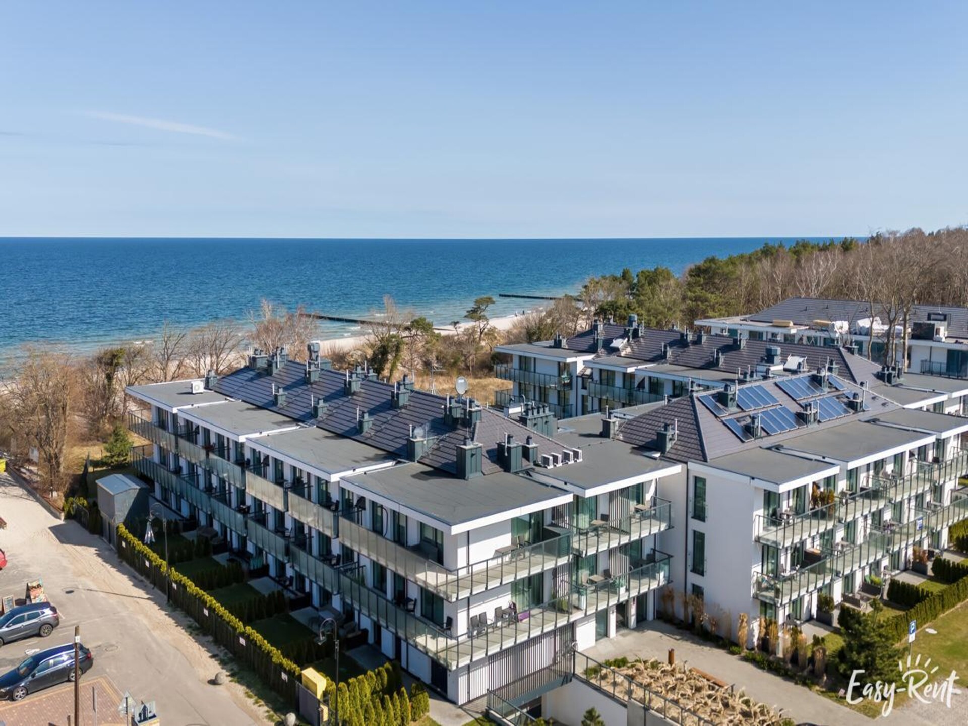 Niechorze appartement op 40 meter van het strand met zeezicht en balkon - foto 26