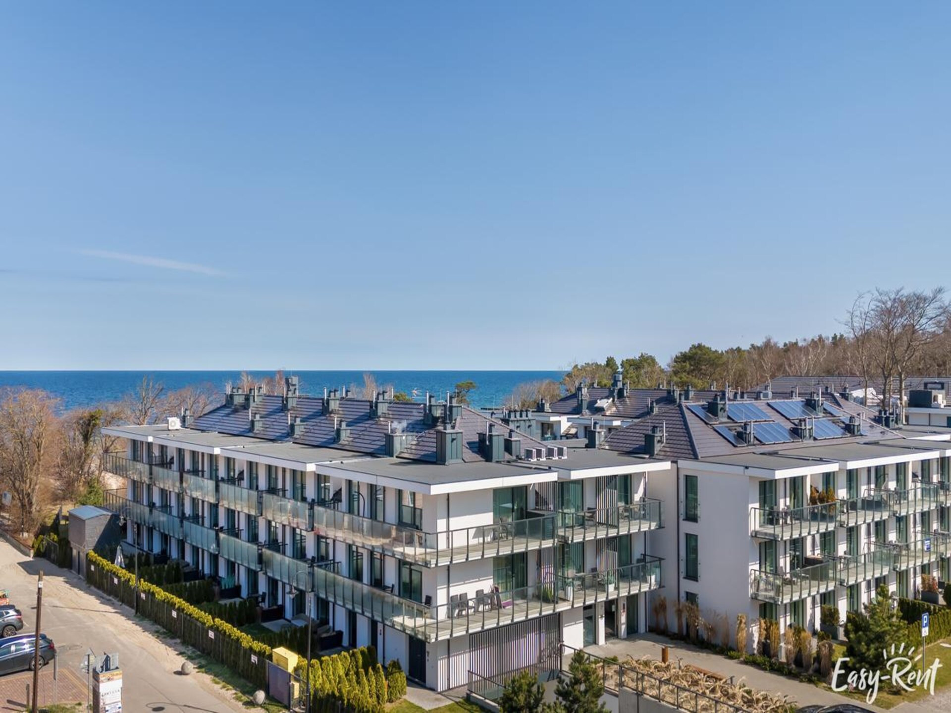 Niechorze appartement op 40 meter van het strand met zeezicht en balkon - foto 27