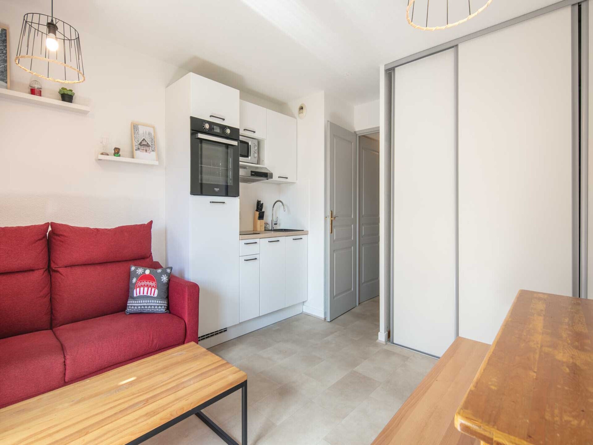 Appartement Les Biches N°81 - 3P6, direct aan de piste in Saint-Sorlin - foto 8