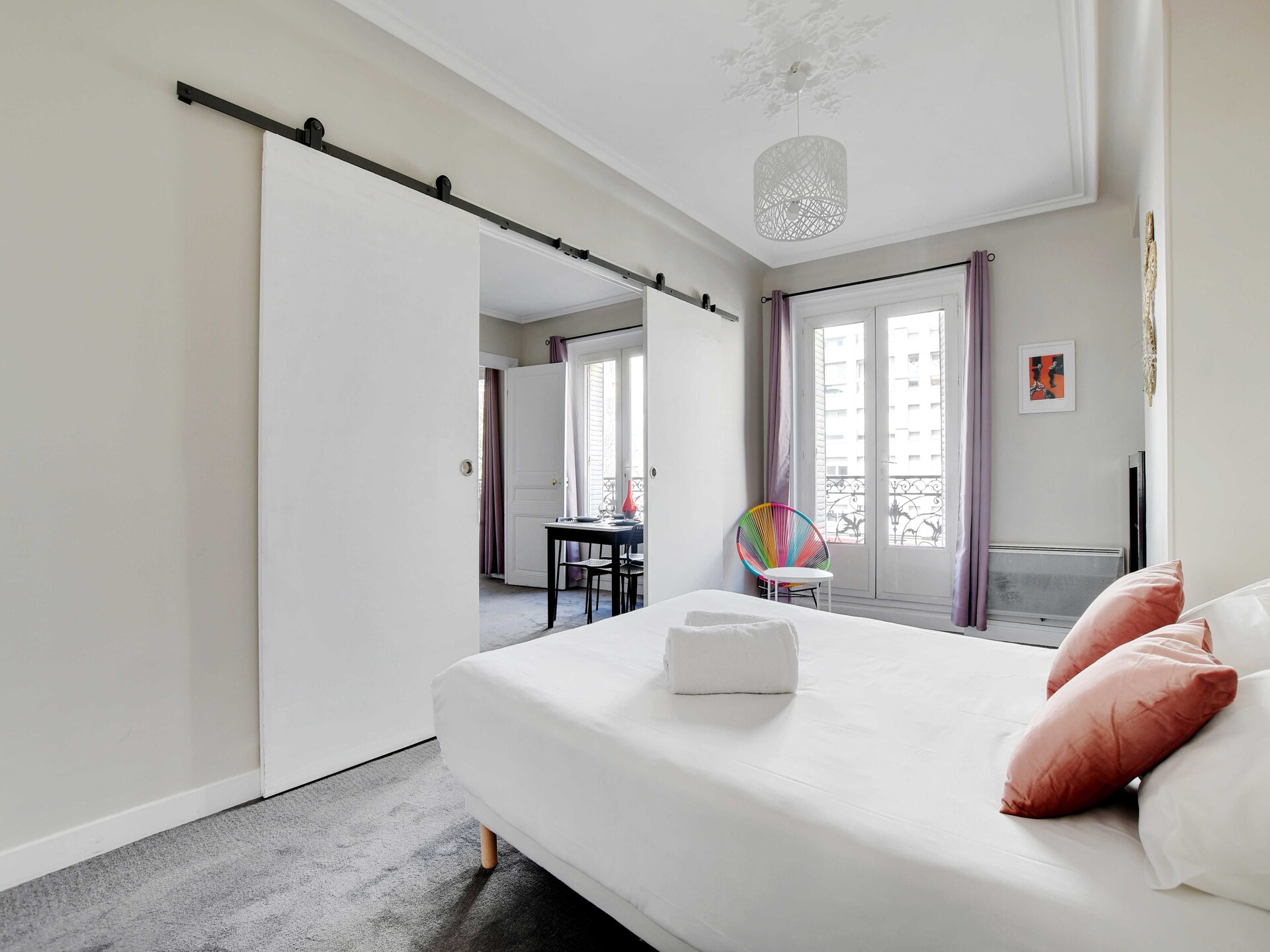 Licht appartement 4p bij Père Lachaise, Parijs 20e - foto 9