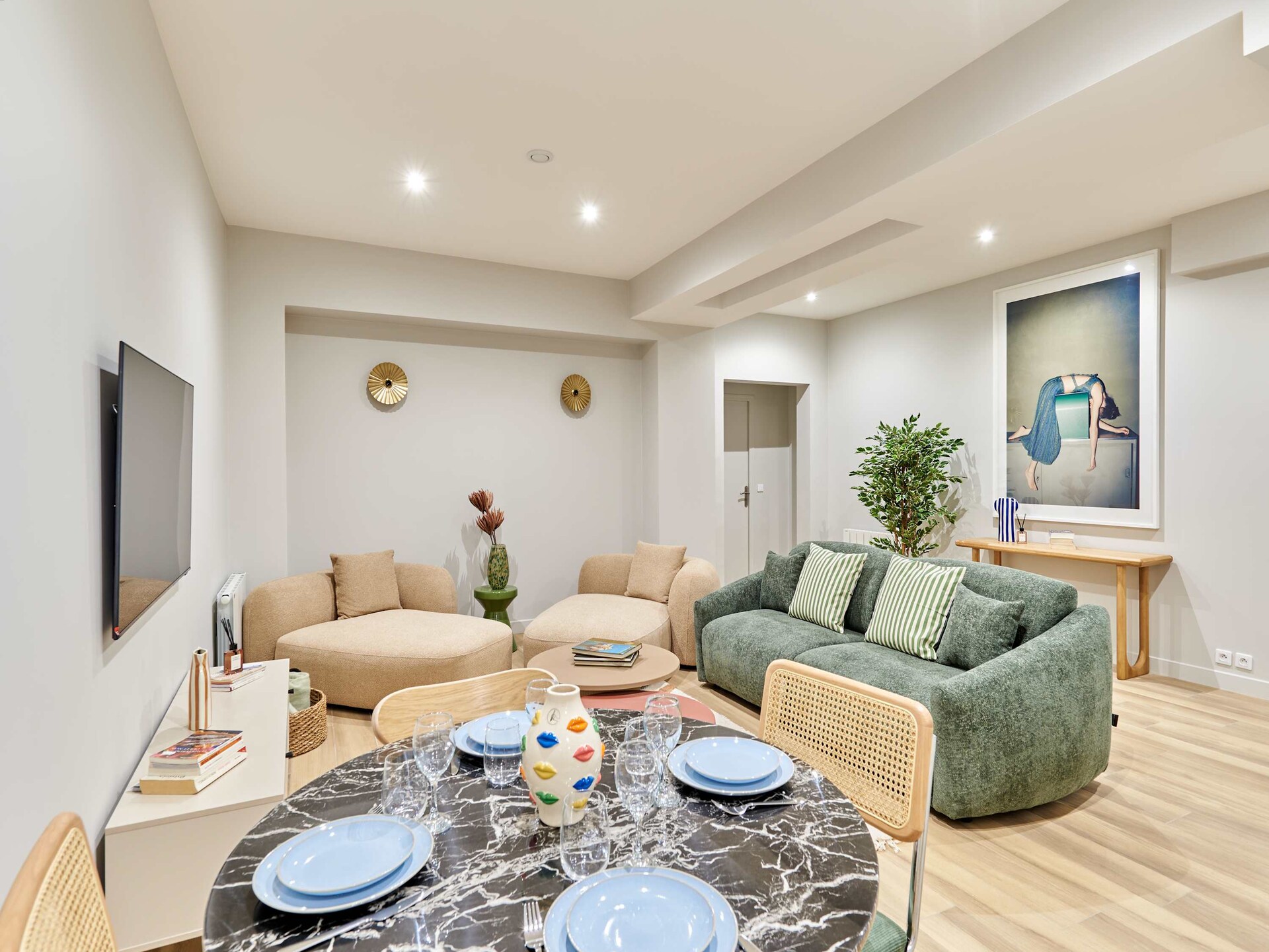 Elegant appartement in hartje Parijs, tussen Marais en Montorgueil - foto 1