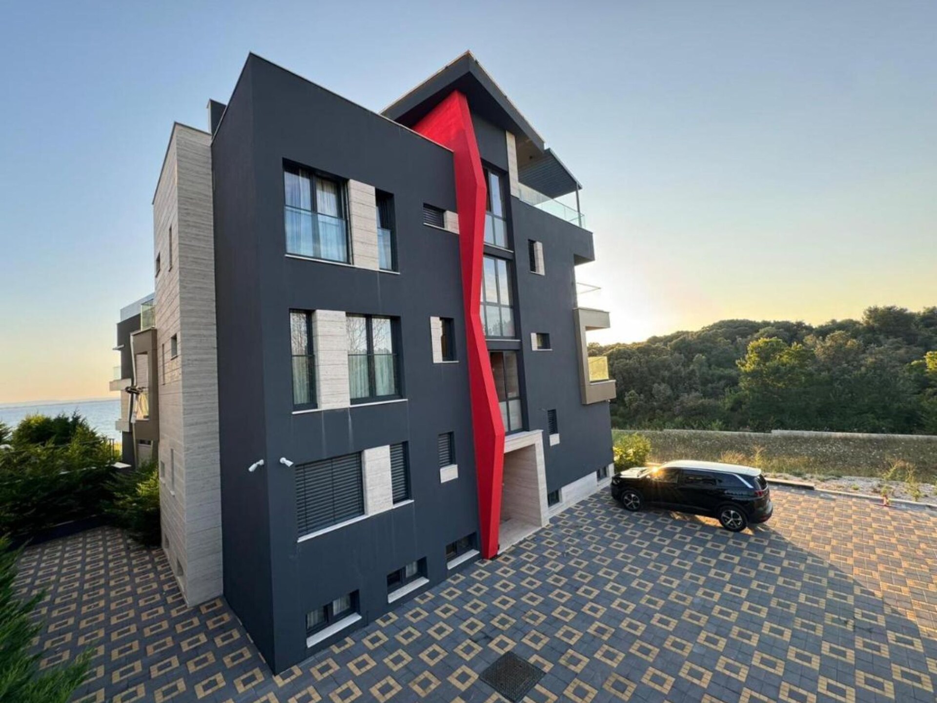Aan het strand: Modern appartement in Kozino voor 4 personen - foto 18