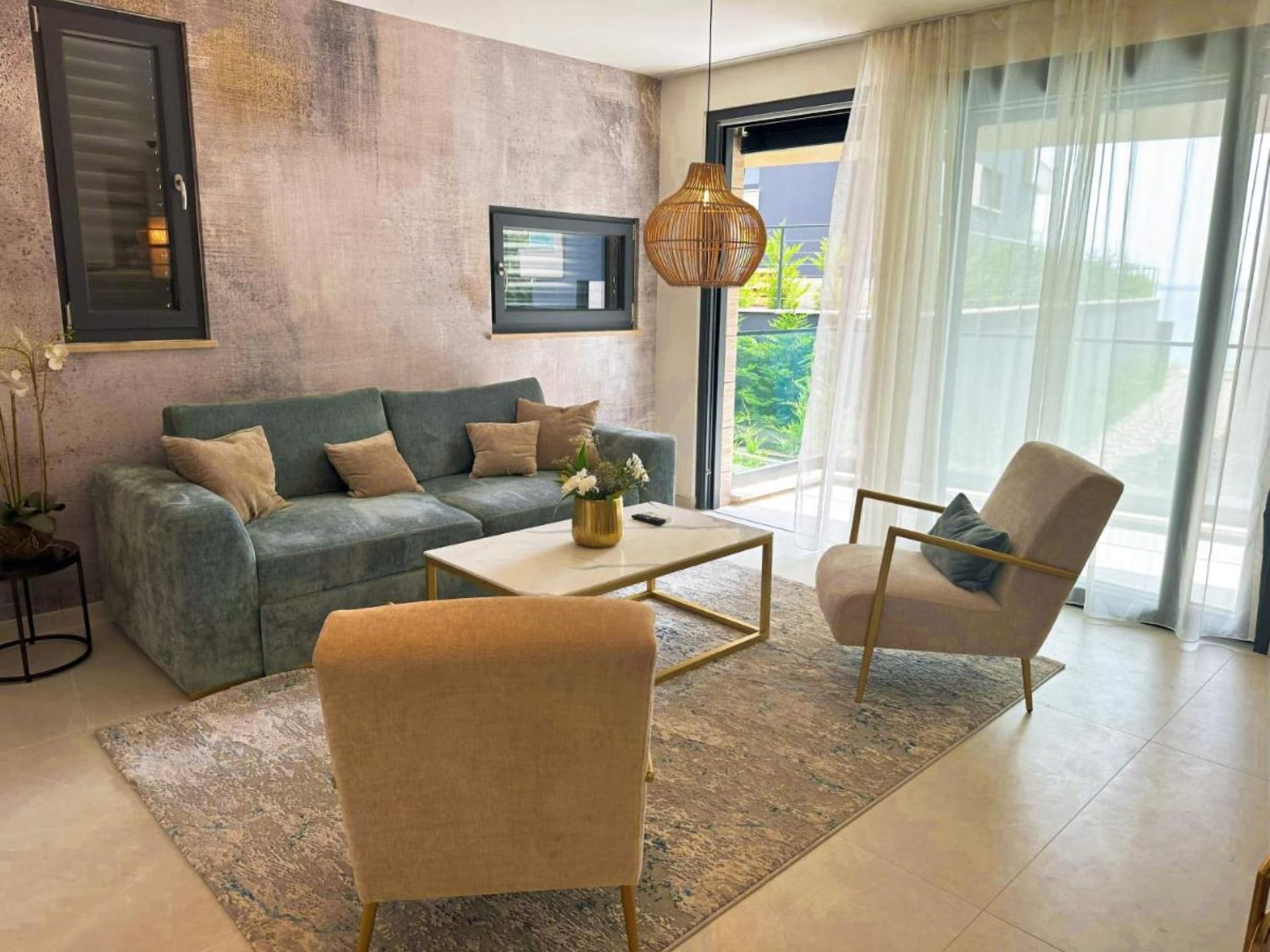 Aan het strand: Modern appartement in Kozino voor 4 personen - foto 4