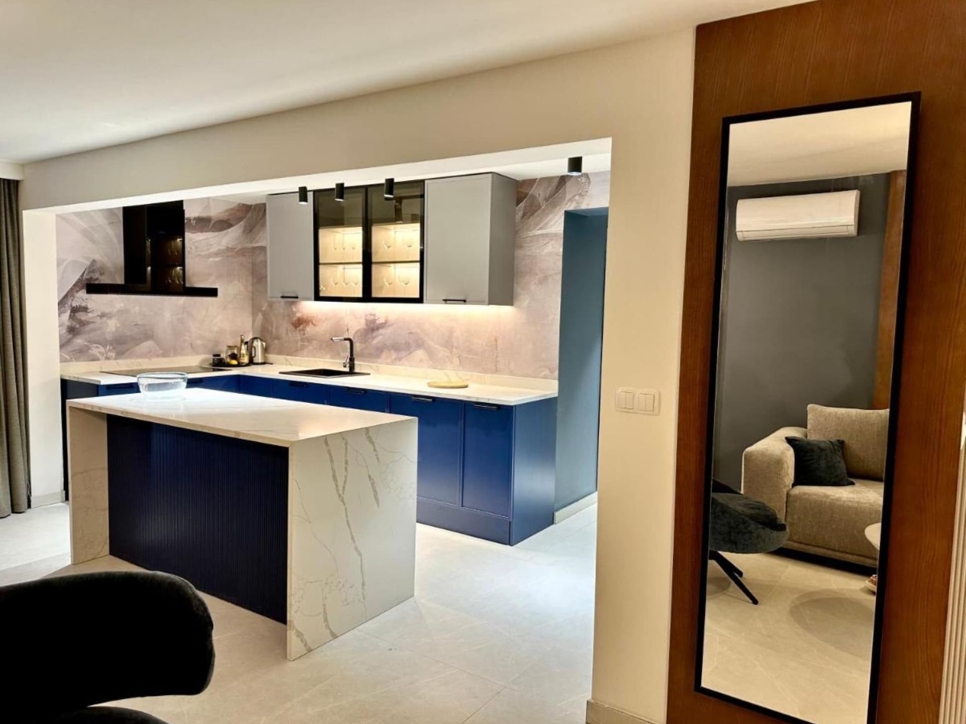 Aan het strand: Luxe appartement met privézwembad in Kozino - foto 10