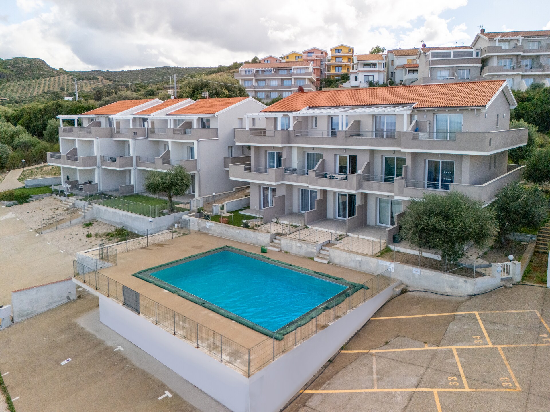 Modern appartement met zeezicht en zwembad in Castelsardo · 6 pers. - foto 1