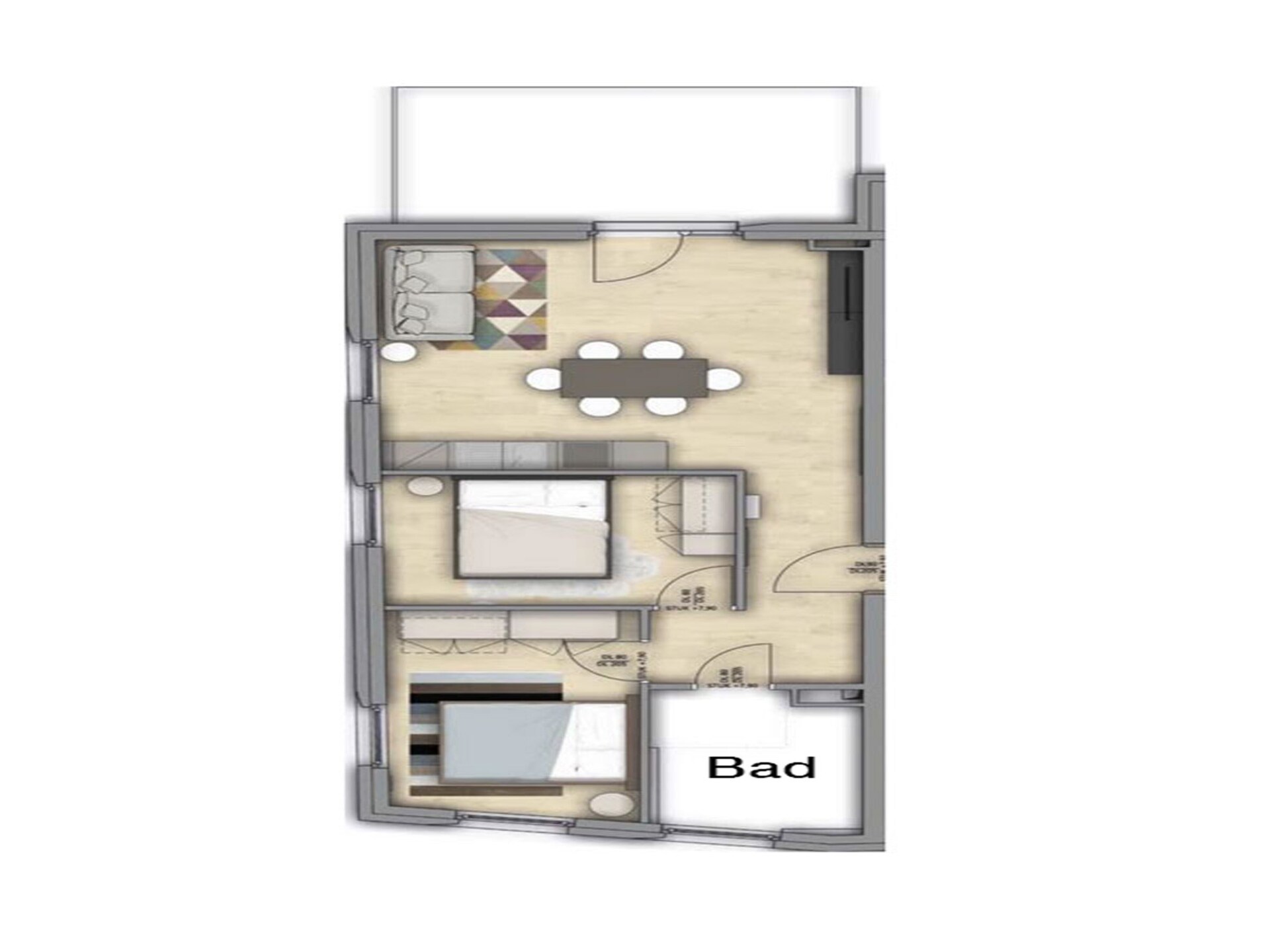 Ruim appartement voor 6 aan de golfbaan in Schwaz, vlakbij centrum - foto 10