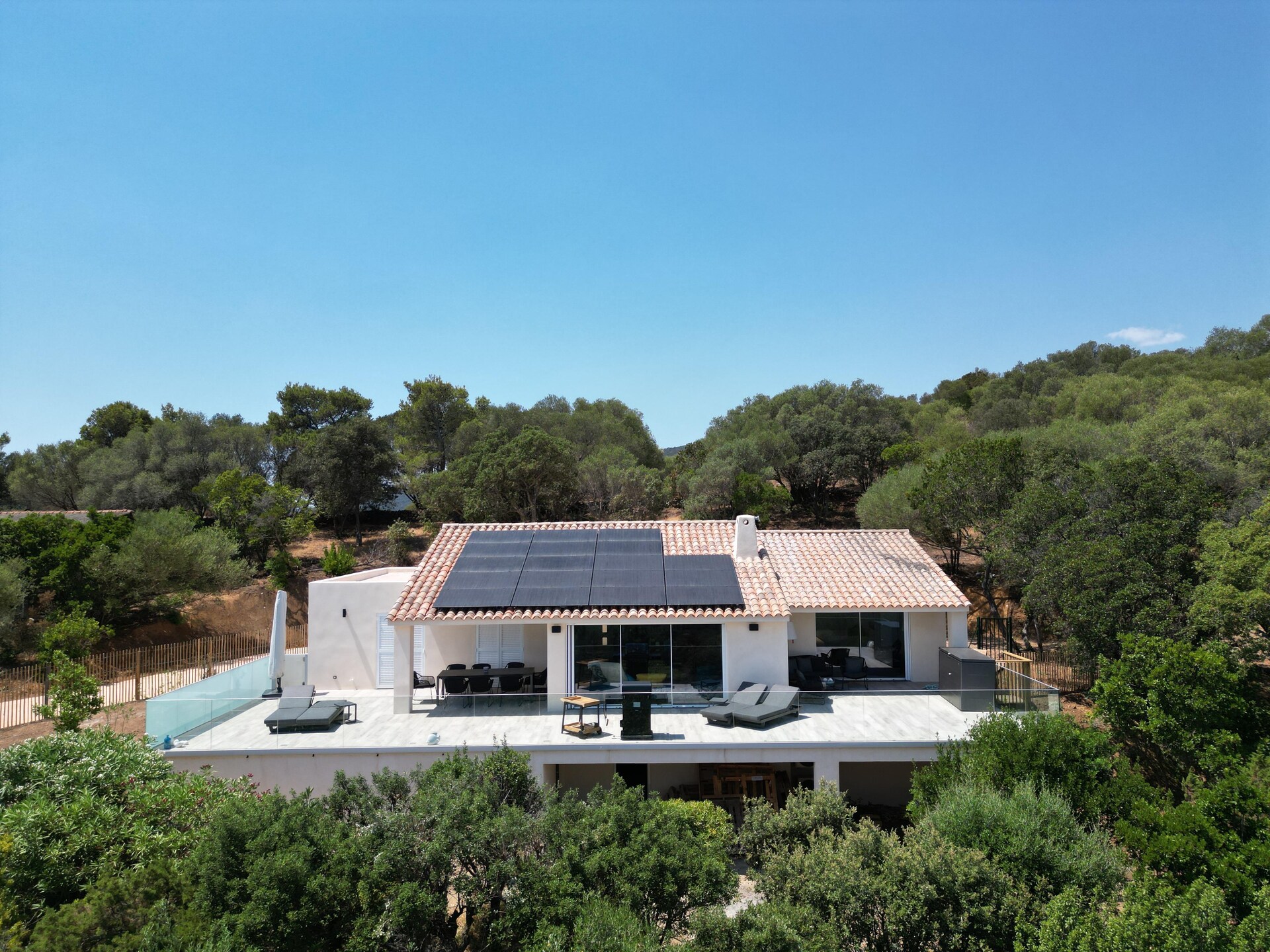Casa Trè Fari: Gelijkvloerse oase met uitzicht op drie vuurtorens bij Porto-Vecchio - foto 1
