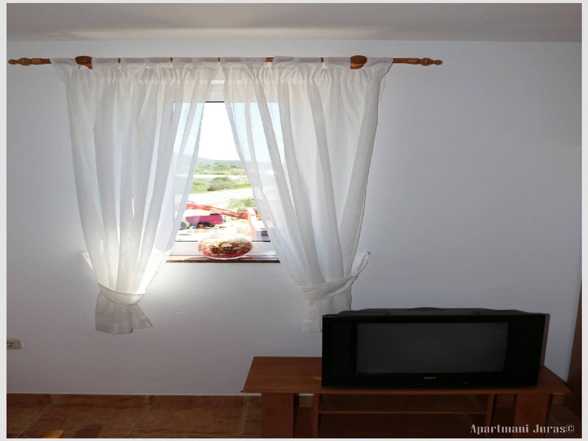 Studio met balkon en zijdelings zeezicht op 100m van het strand in Rogoznica - foto 10