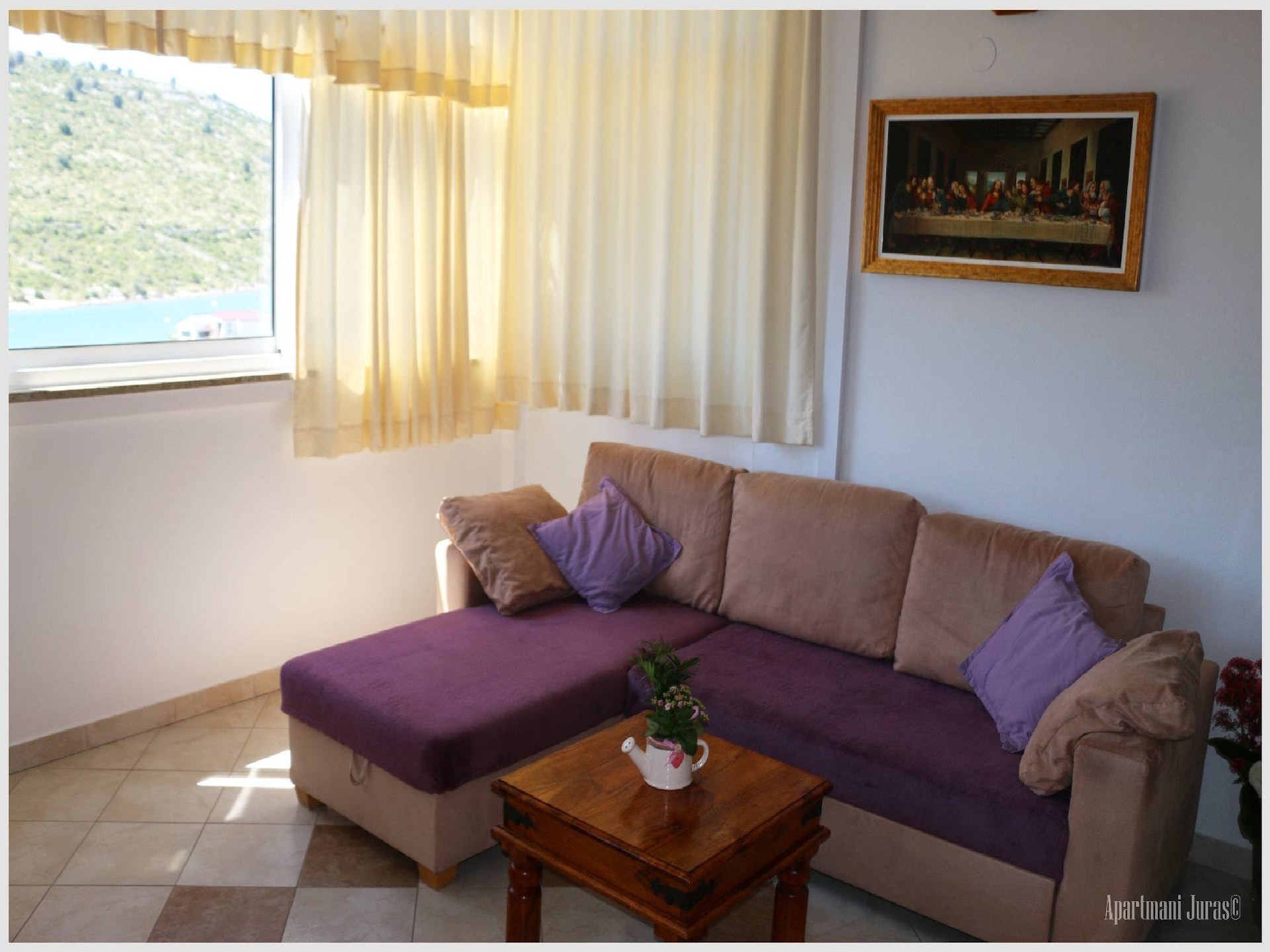 Aan het strand: Ruim appartement voor 6 personen in Rogoznica - foto 1