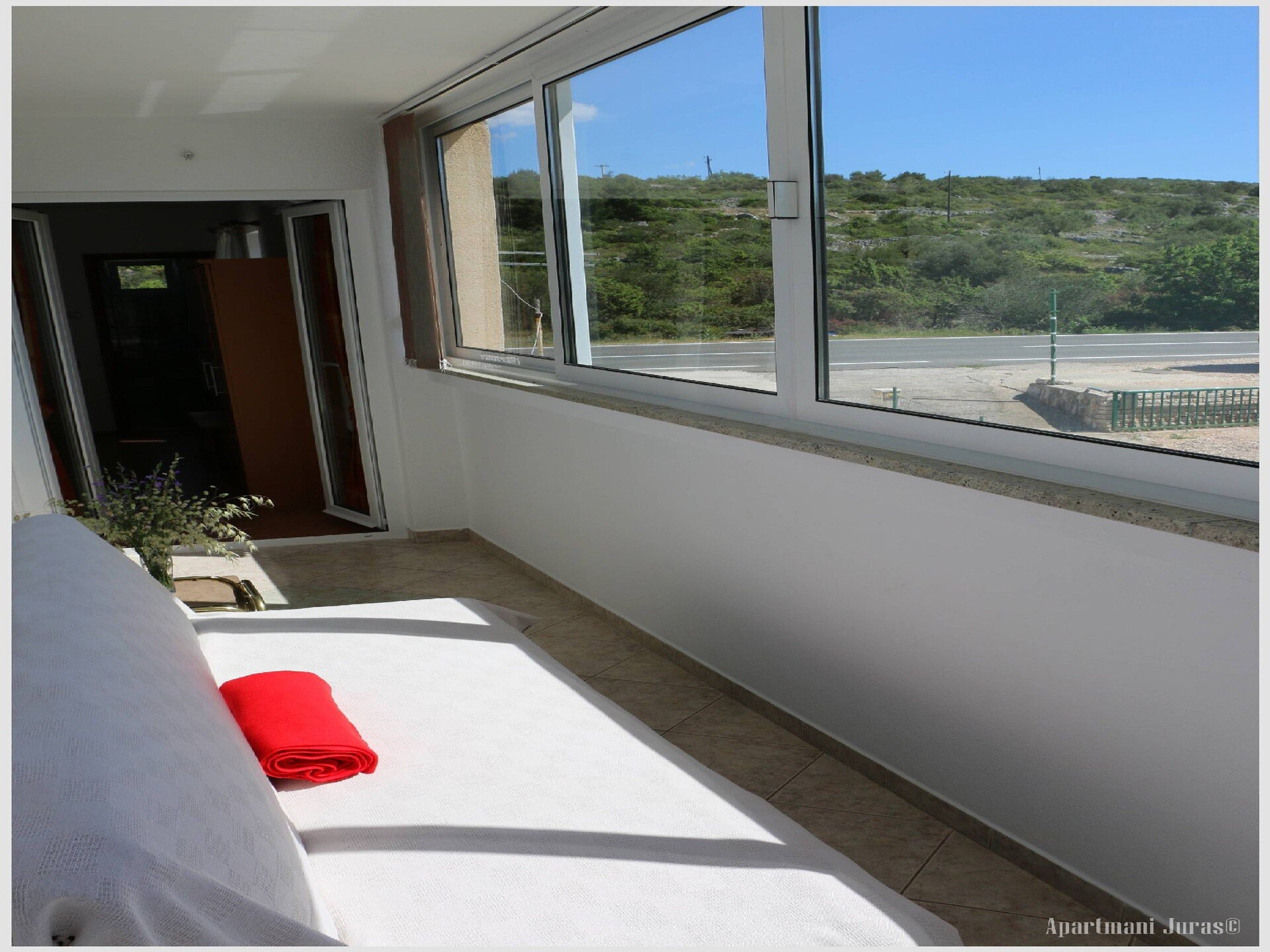 Knusse studio met loggia op 100 meter van het strand in Rogoznica - foto 8