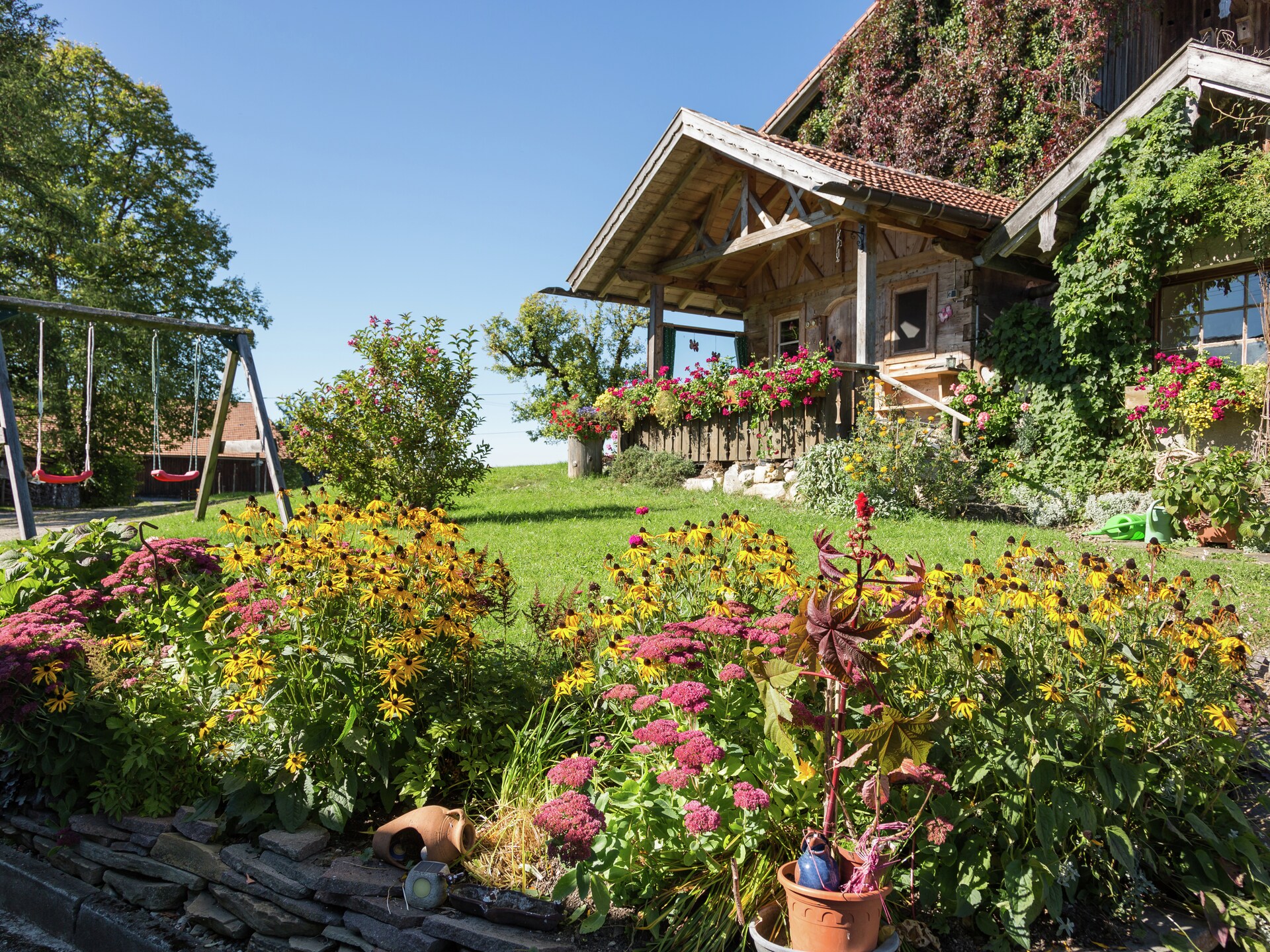 Knusse boerderijwoning bij Steingaden, vlakbij meer en bos in de Beierse Alpen - foto 19