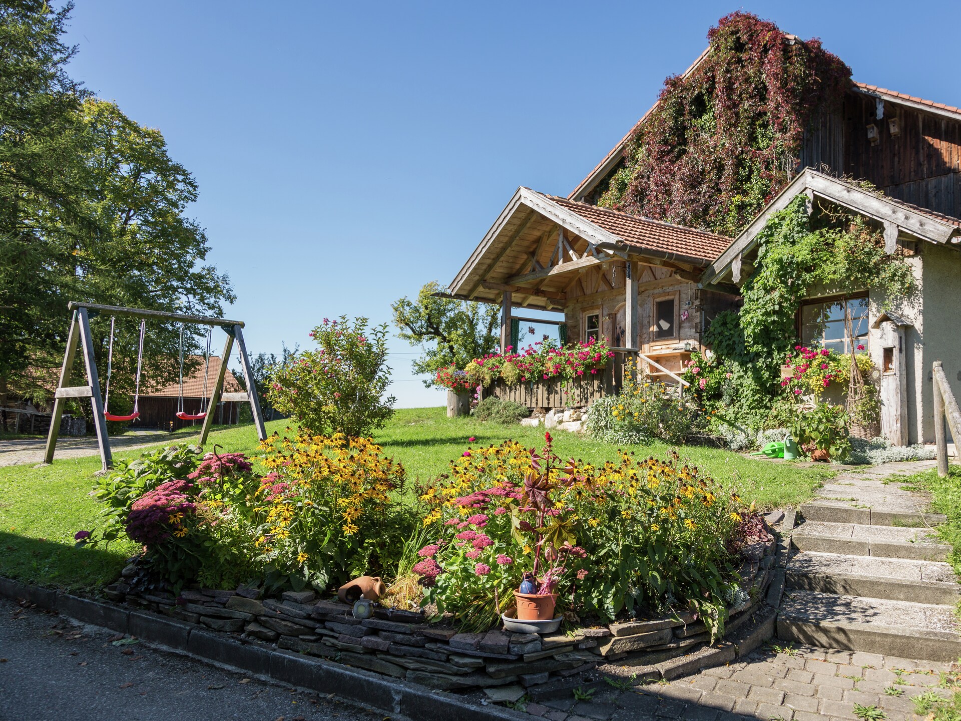 Knusse boerderijwoning bij Steingaden, vlakbij meer en bos in de Beierse Alpen - foto 21