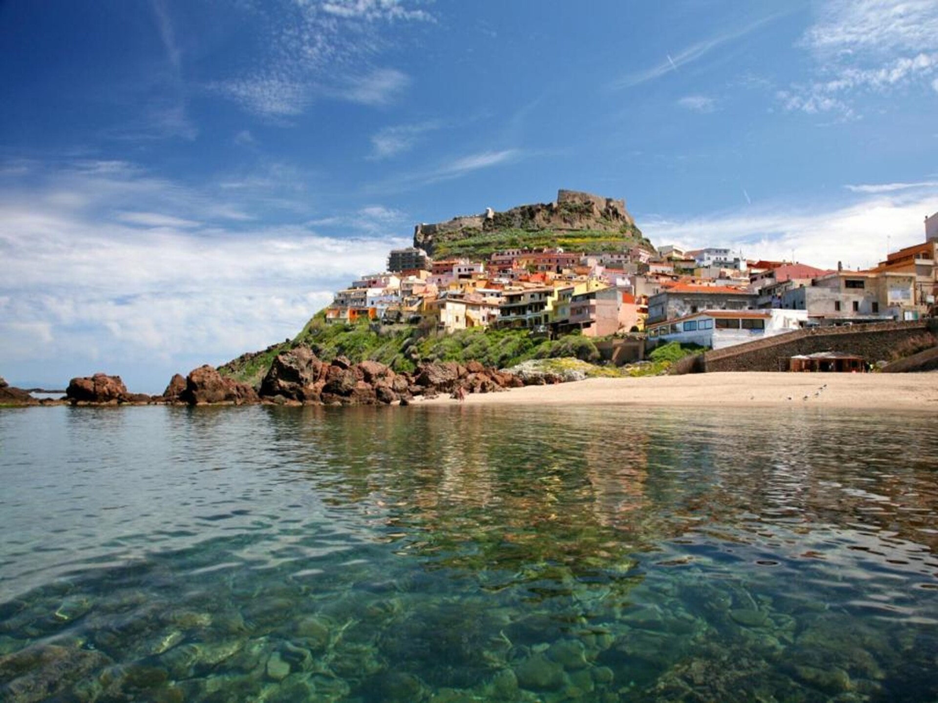 Panoramisch appartement bij de zee in Castelsardo, Sardinië - foto 36