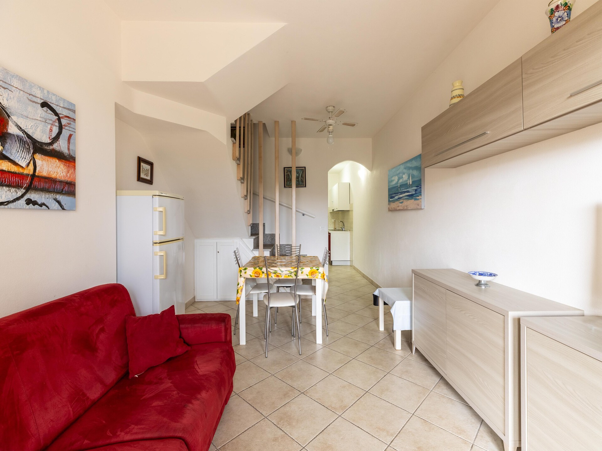Panoramisch appartement bij de zee in Castelsardo, Sardinië - foto 8