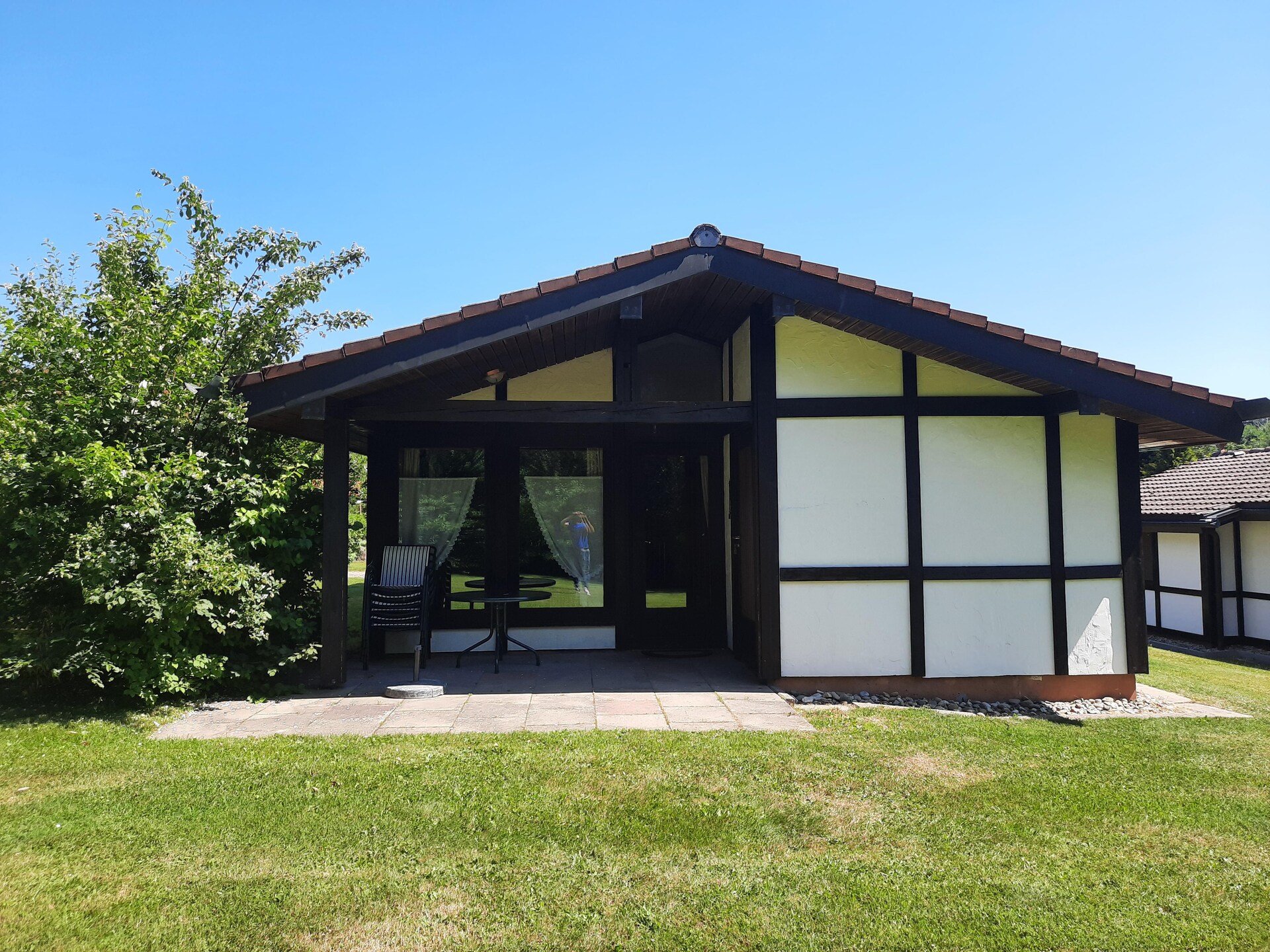 Houten bungalow voor 5 in het Odenwald bij Waldbrunn - foto 5