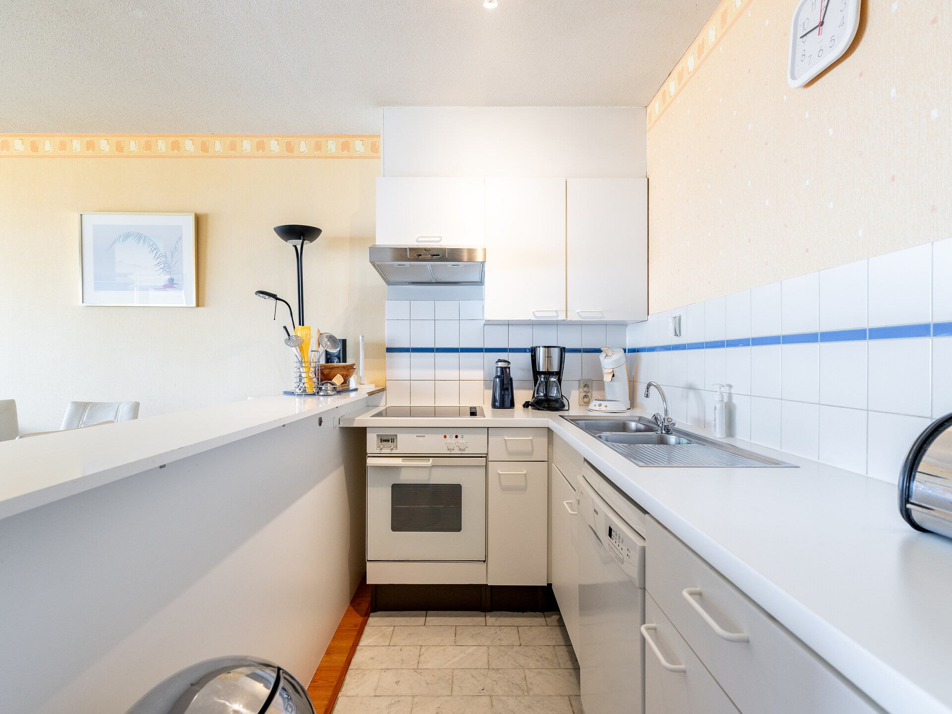 Licht appartement op de 6e verdieping met panoramisch zeezicht en twee terrassen - foto 5