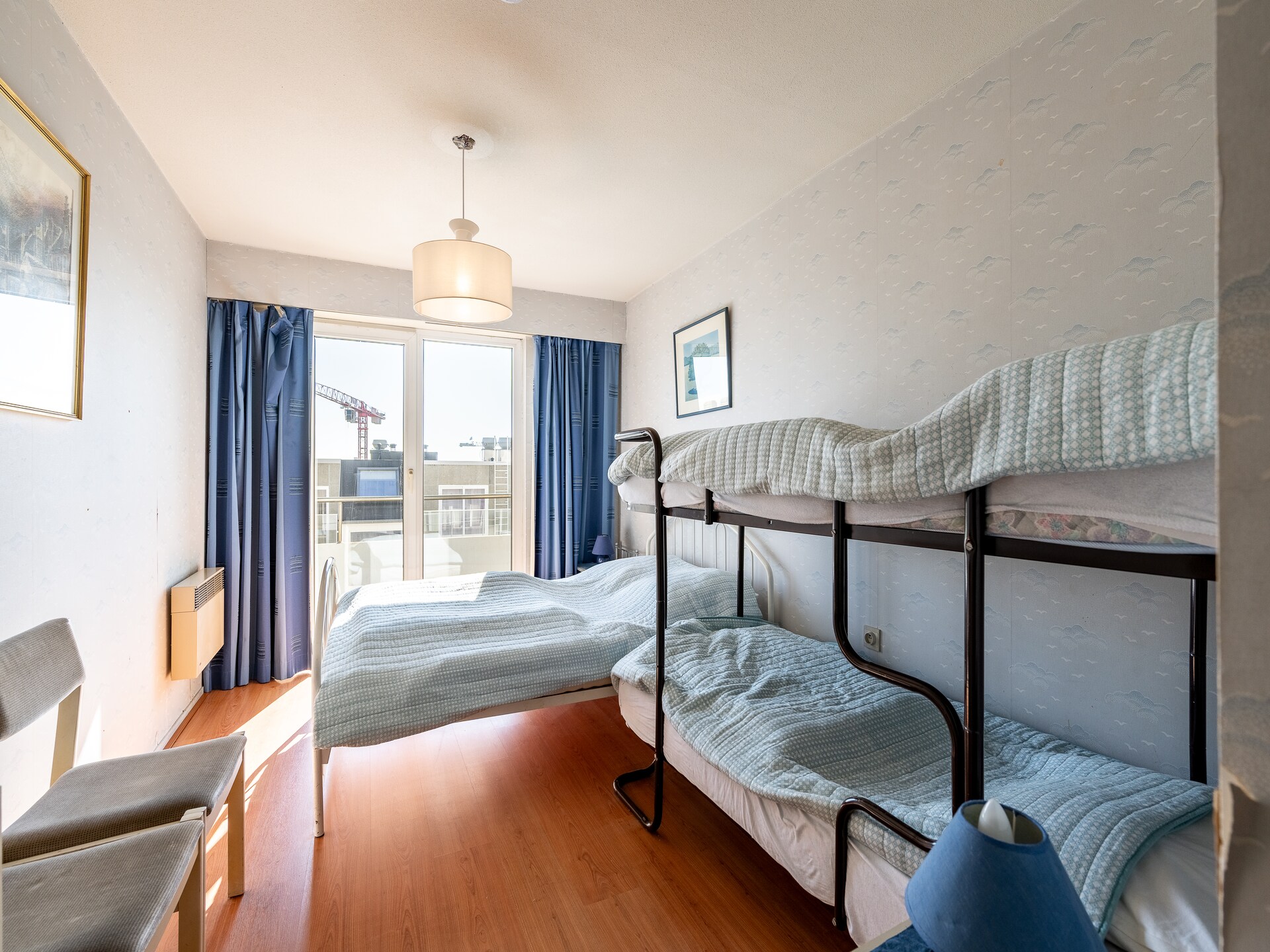 Licht appartement op de 6e verdieping met panoramisch zeezicht en twee terrassen - foto 12