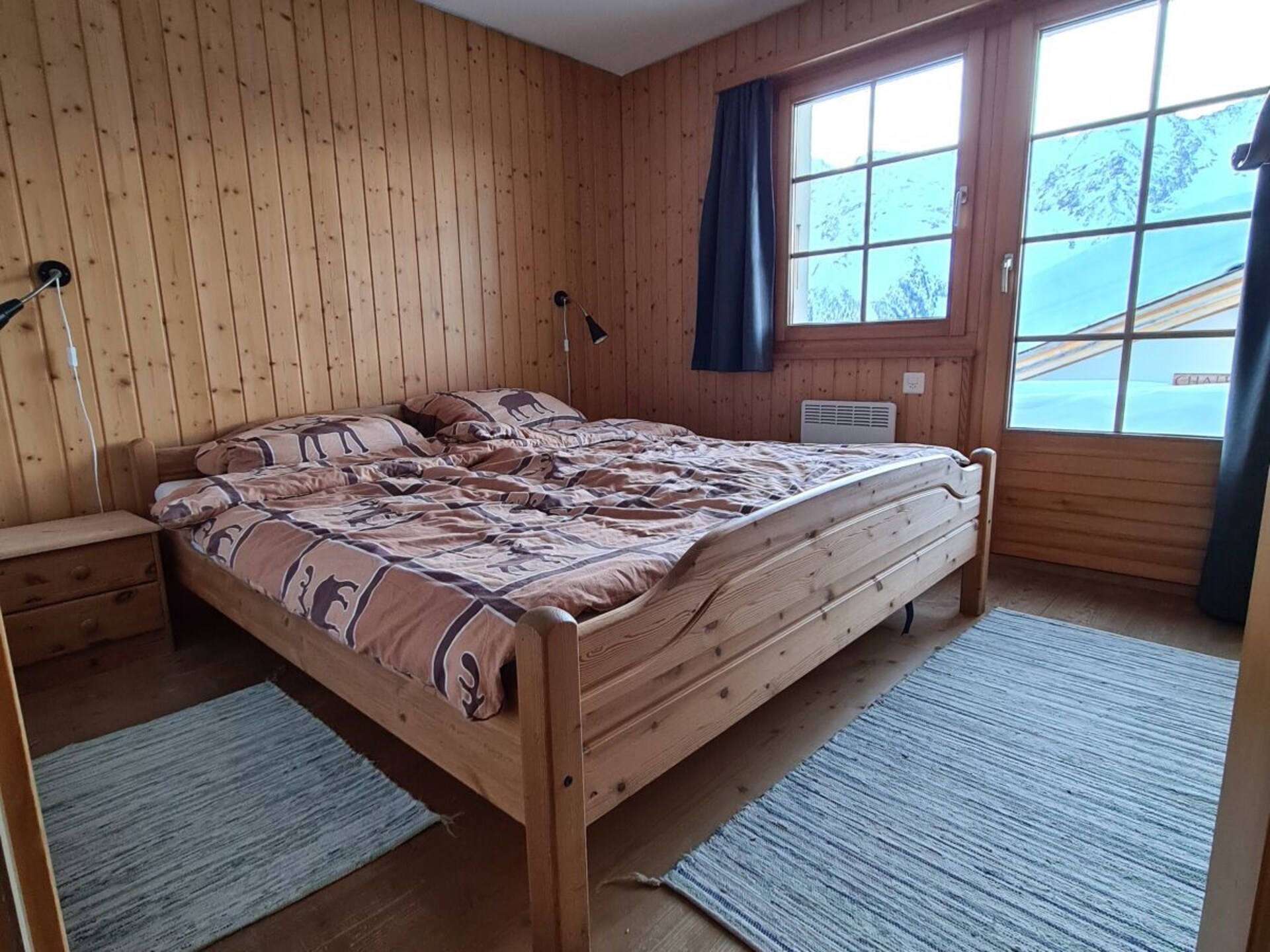Chalet Paul in Wiler: 5-persoons met sauna en panoramisch bergzicht - foto 17