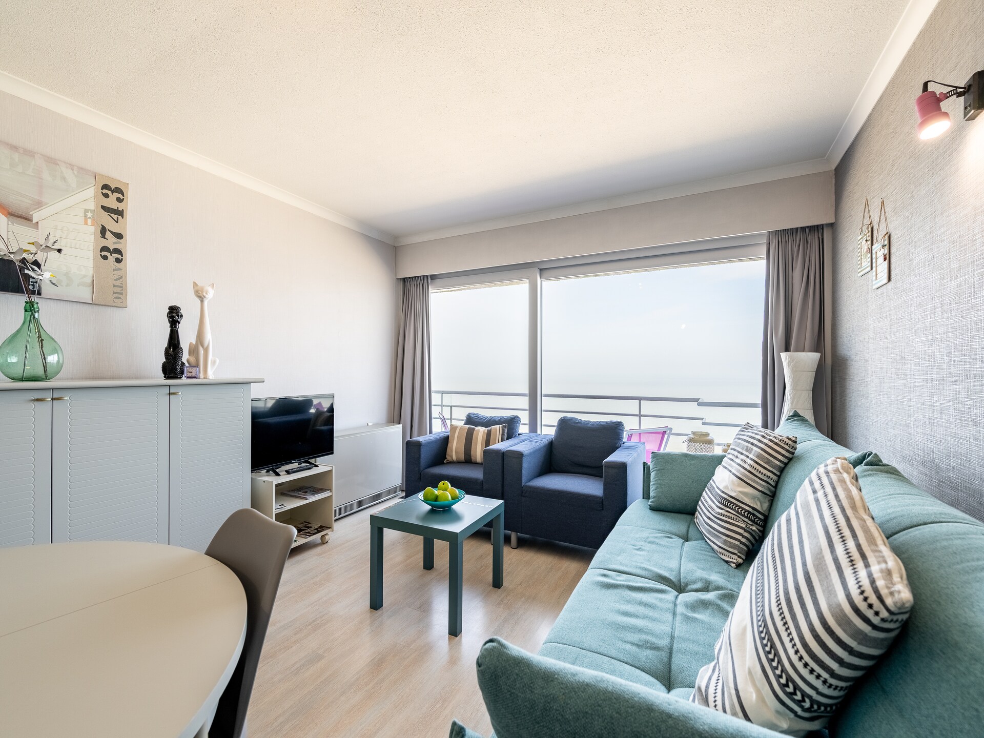 Appartement met adembenemend zeezicht op de 9e verdieping in Blankenberge - foto 1