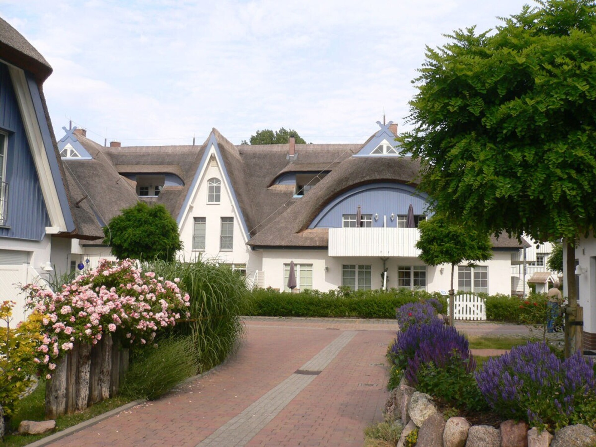 Romantisch appartement met privé-wellness in rietgedekt huis te Zingst - foto 1