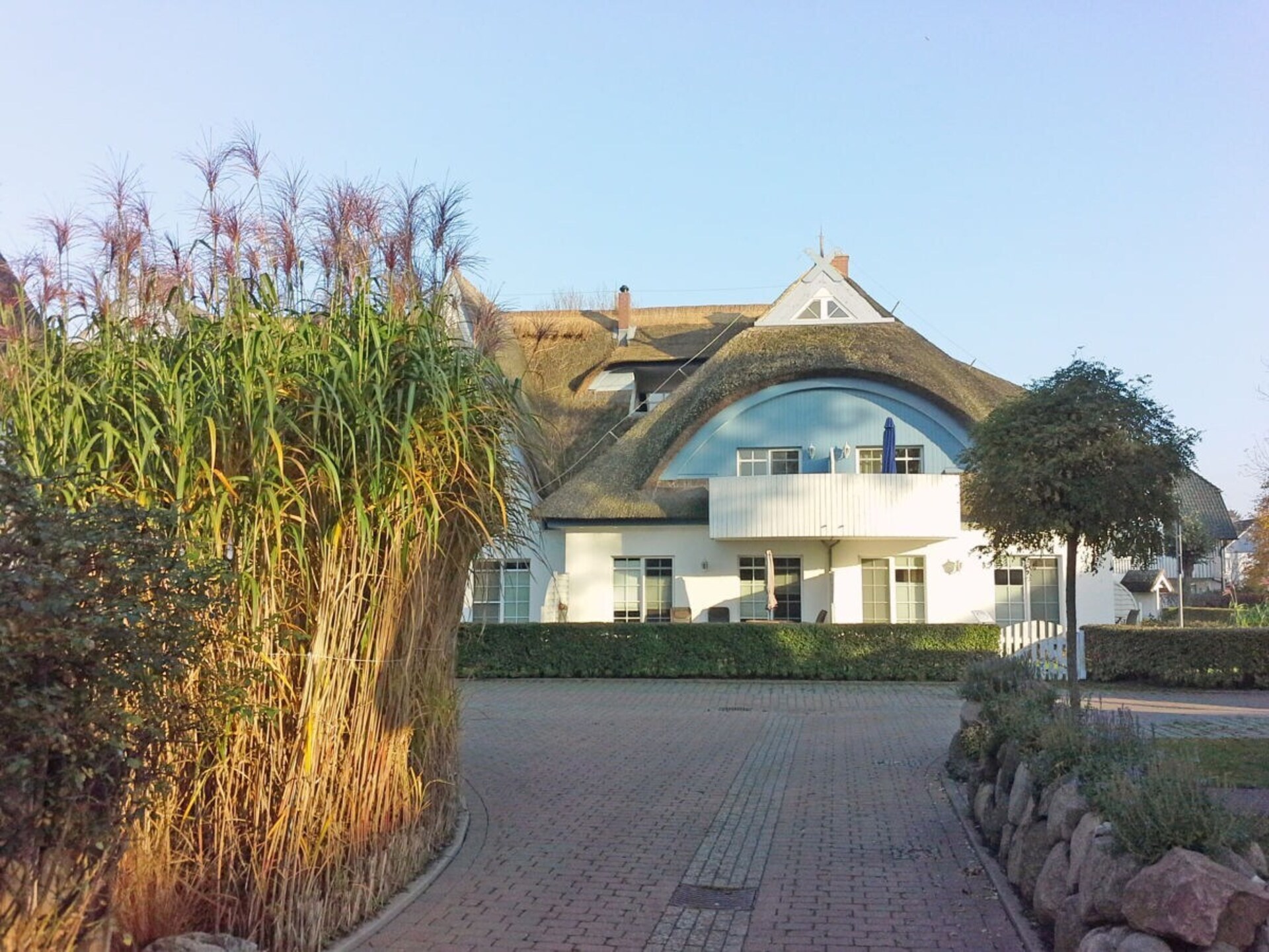 Romantisch appartement met privé-wellness in rietgedekt huis te Zingst - foto 2