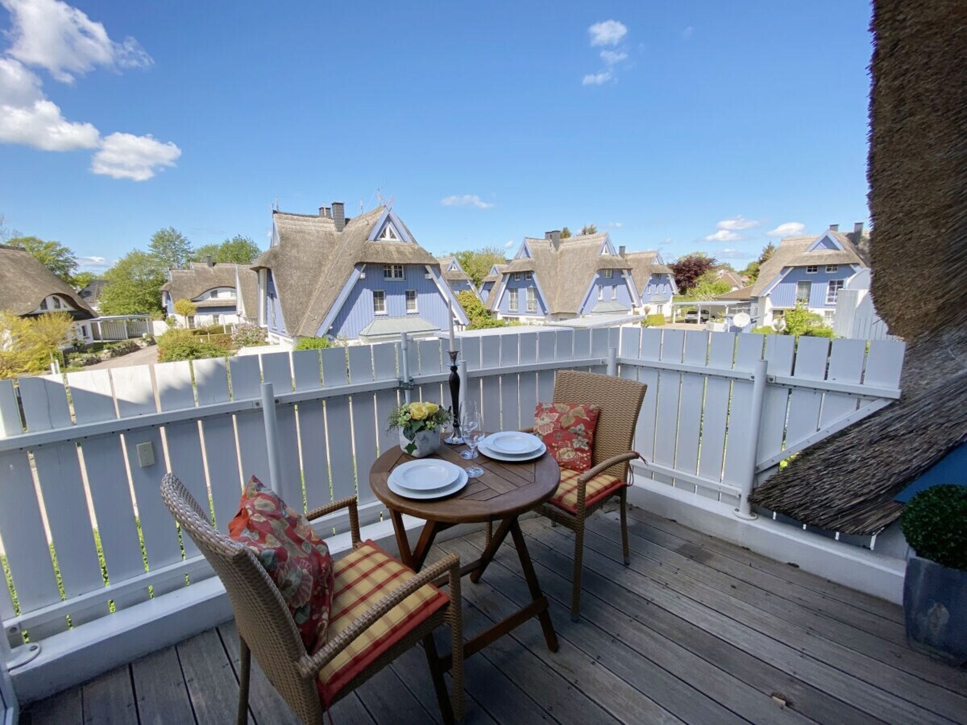 Romantisch appartement met privé-wellness in rietgedekt huis te Zingst - foto 8