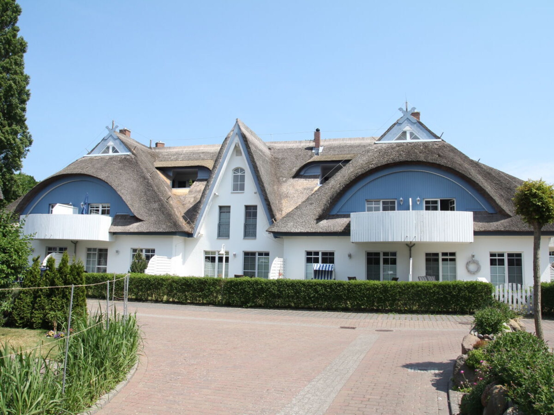 Romantisch appartement met privé-wellness in rietgedekt huis te Zingst - foto 10