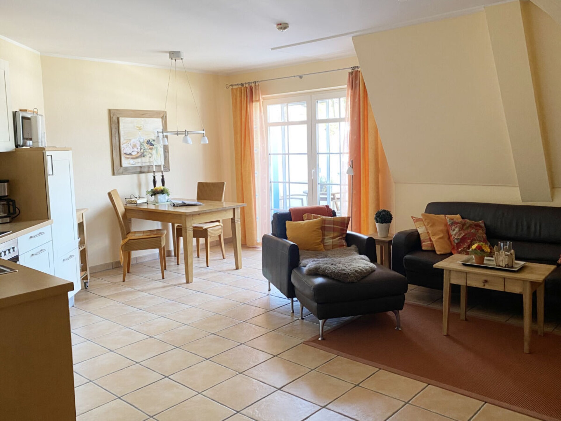 Romantisch appartement met privé-wellness in rietgedekt huis te Zingst - foto 15
