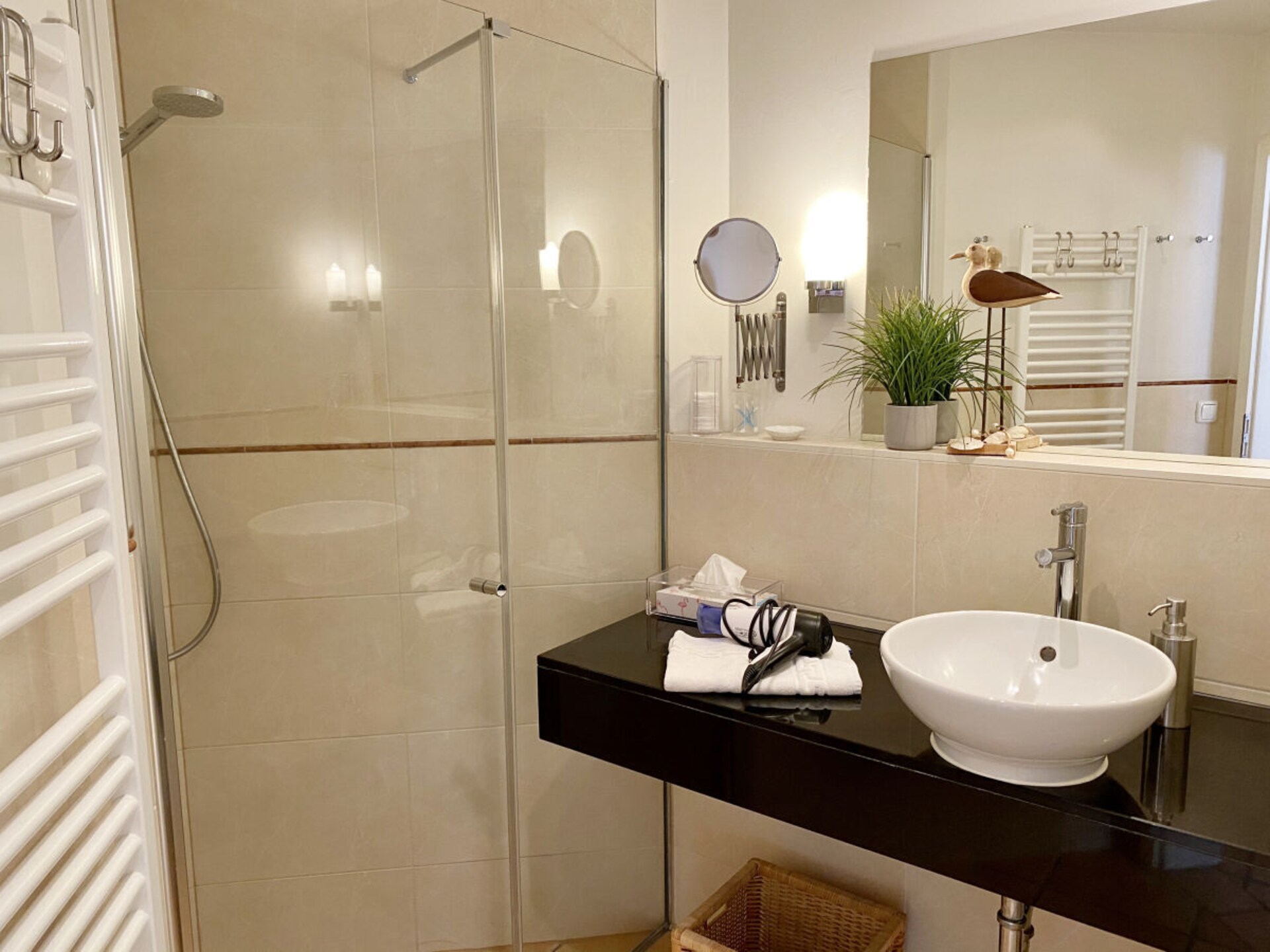 Romantisch appartement met privé-wellness in rietgedekt huis te Zingst - foto 22