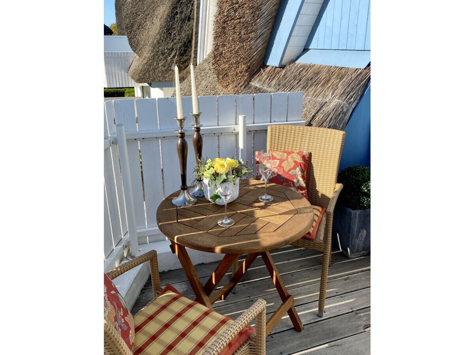 Romantisch appartement met privé-wellness in rietgedekt huis te Zingst - foto 24