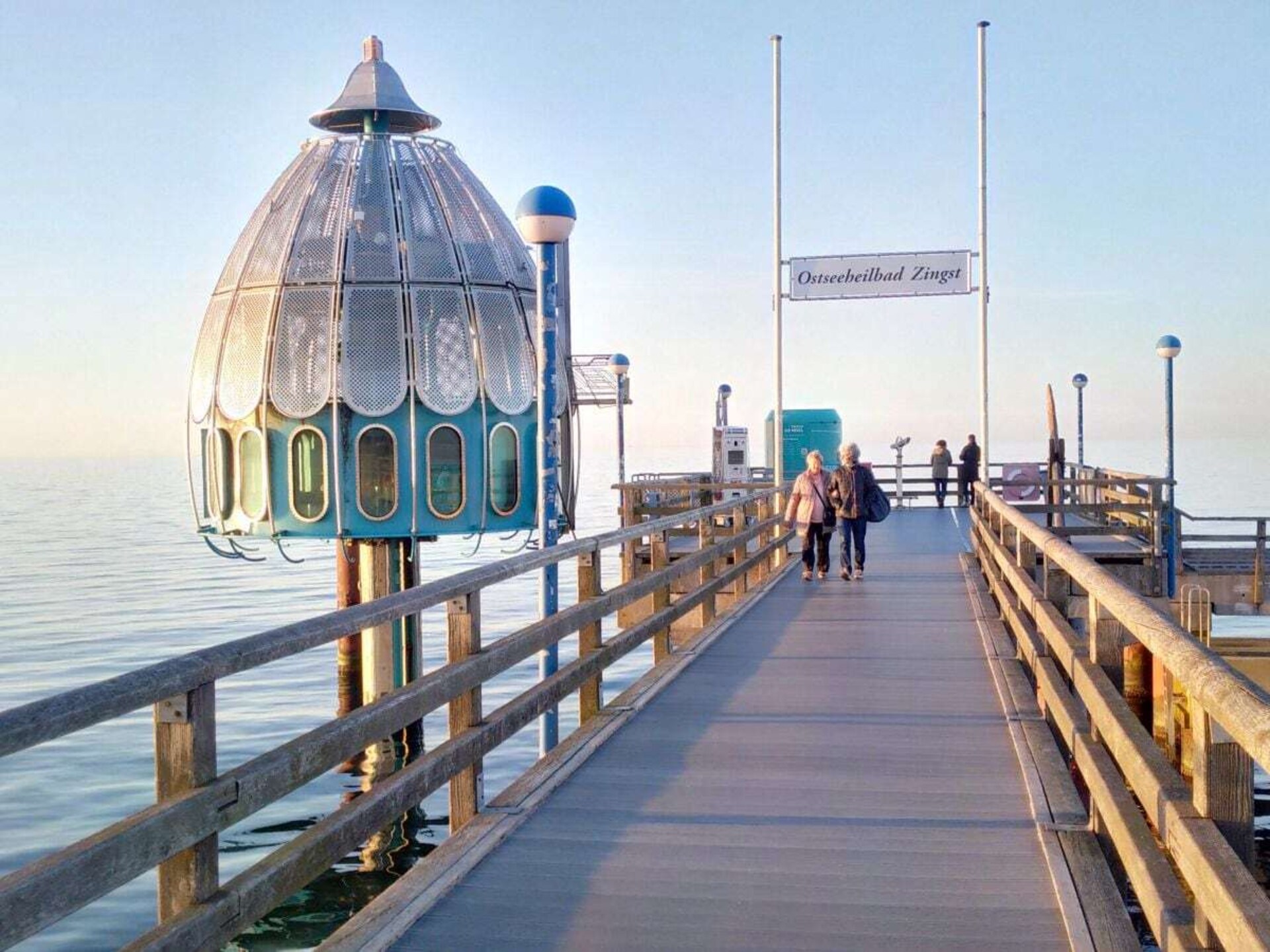 Romantisch appartement met privé-wellness in rietgedekt huis te Zingst - foto 33