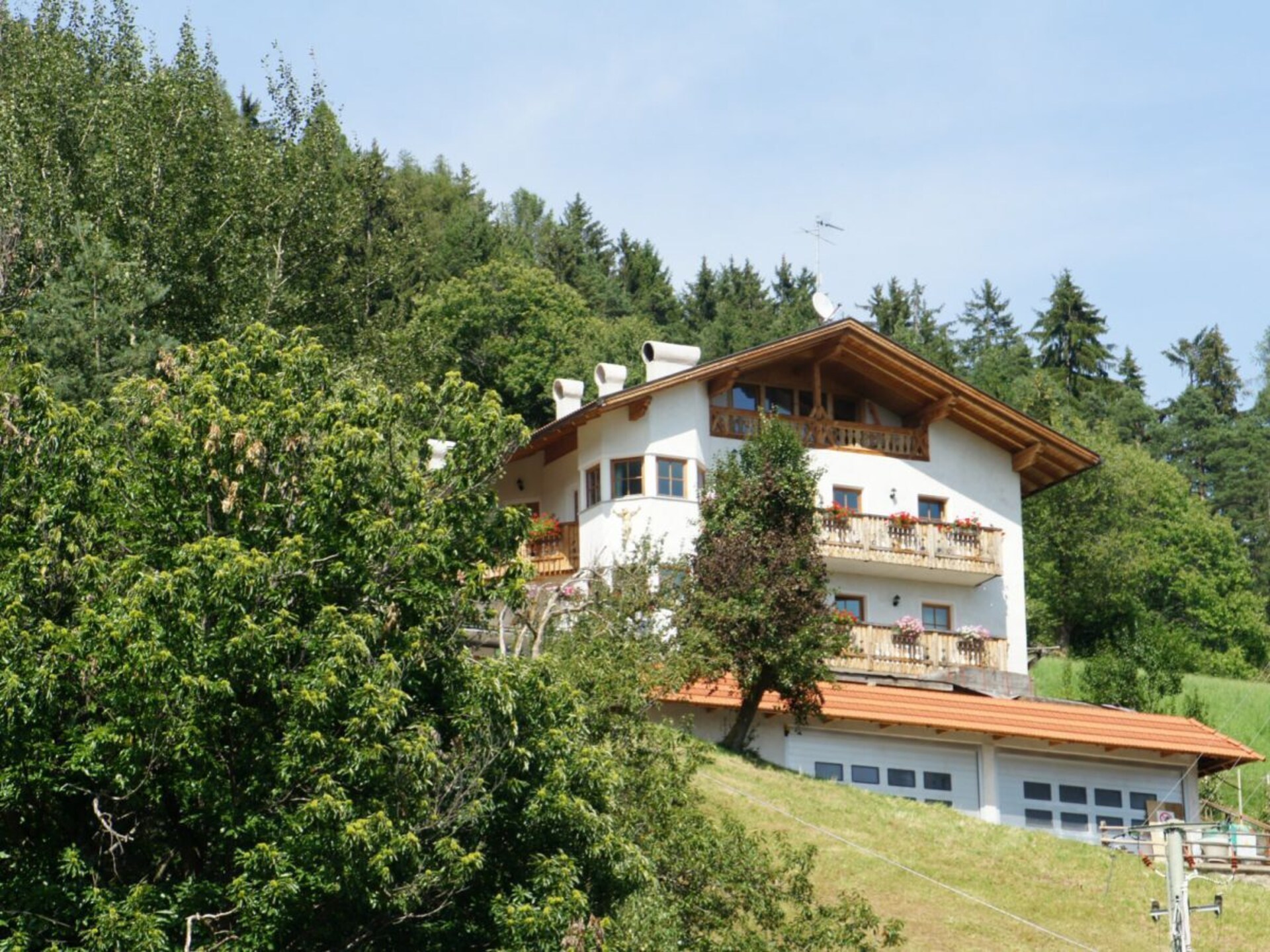 Knus appartement in Villanders met panoramisch uitzicht op de Dolomieten - foto 1