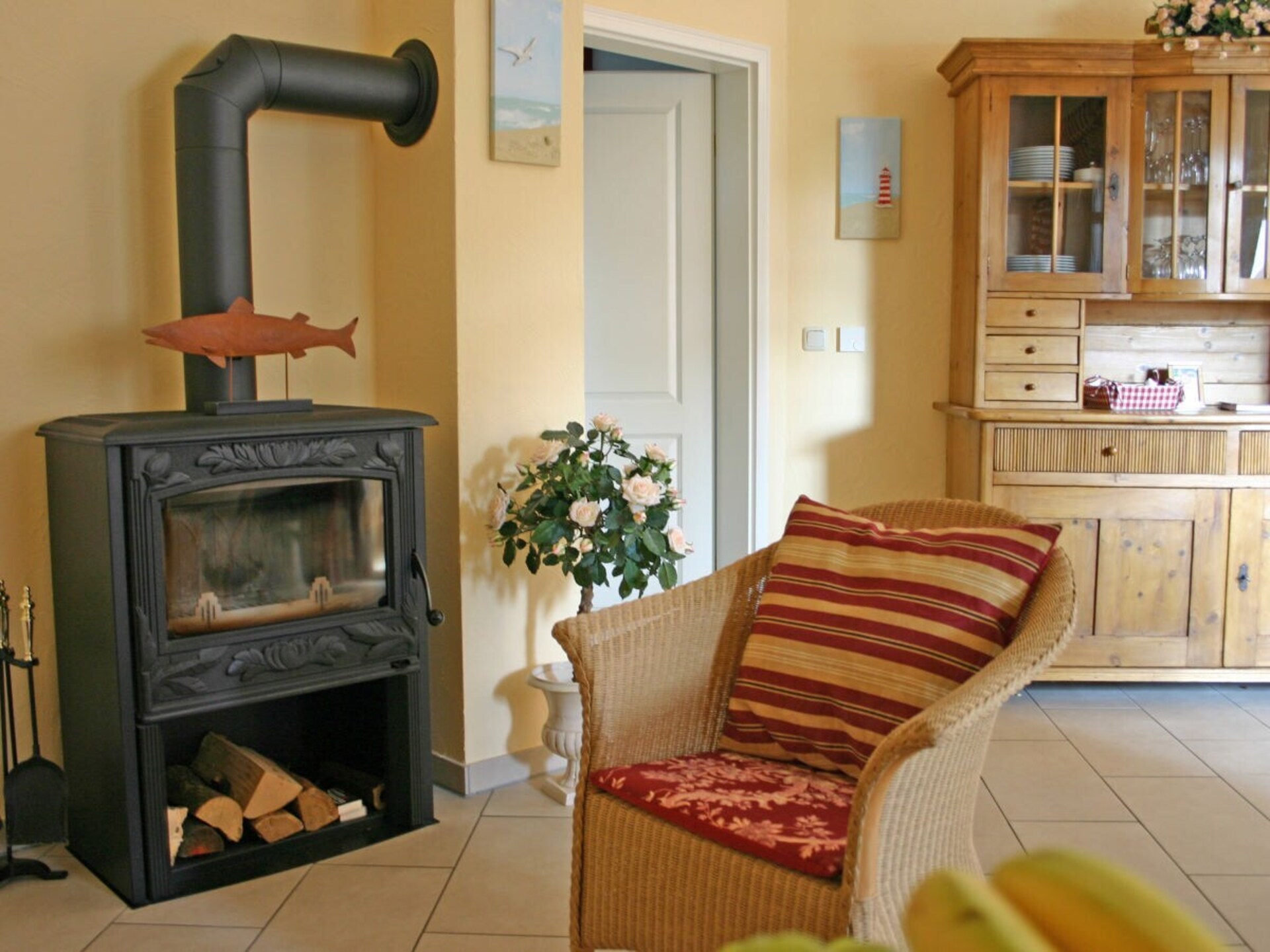 Stijlvol 3-kamerappartement met wellness & sauna in rietgedekt huis Zingst - foto 14
