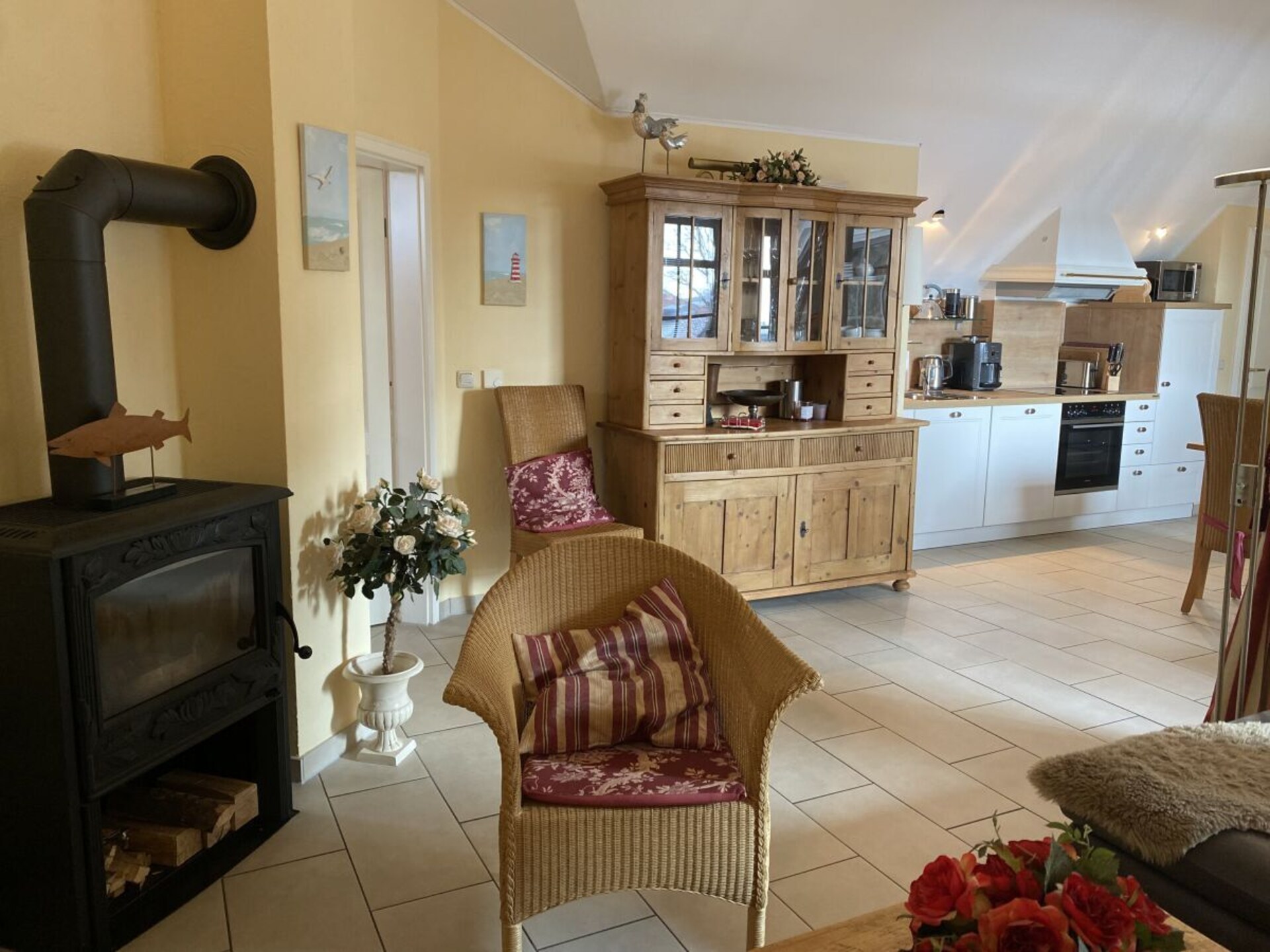 Stijlvol 3-kamerappartement met wellness & sauna in rietgedekt huis Zingst - foto 27