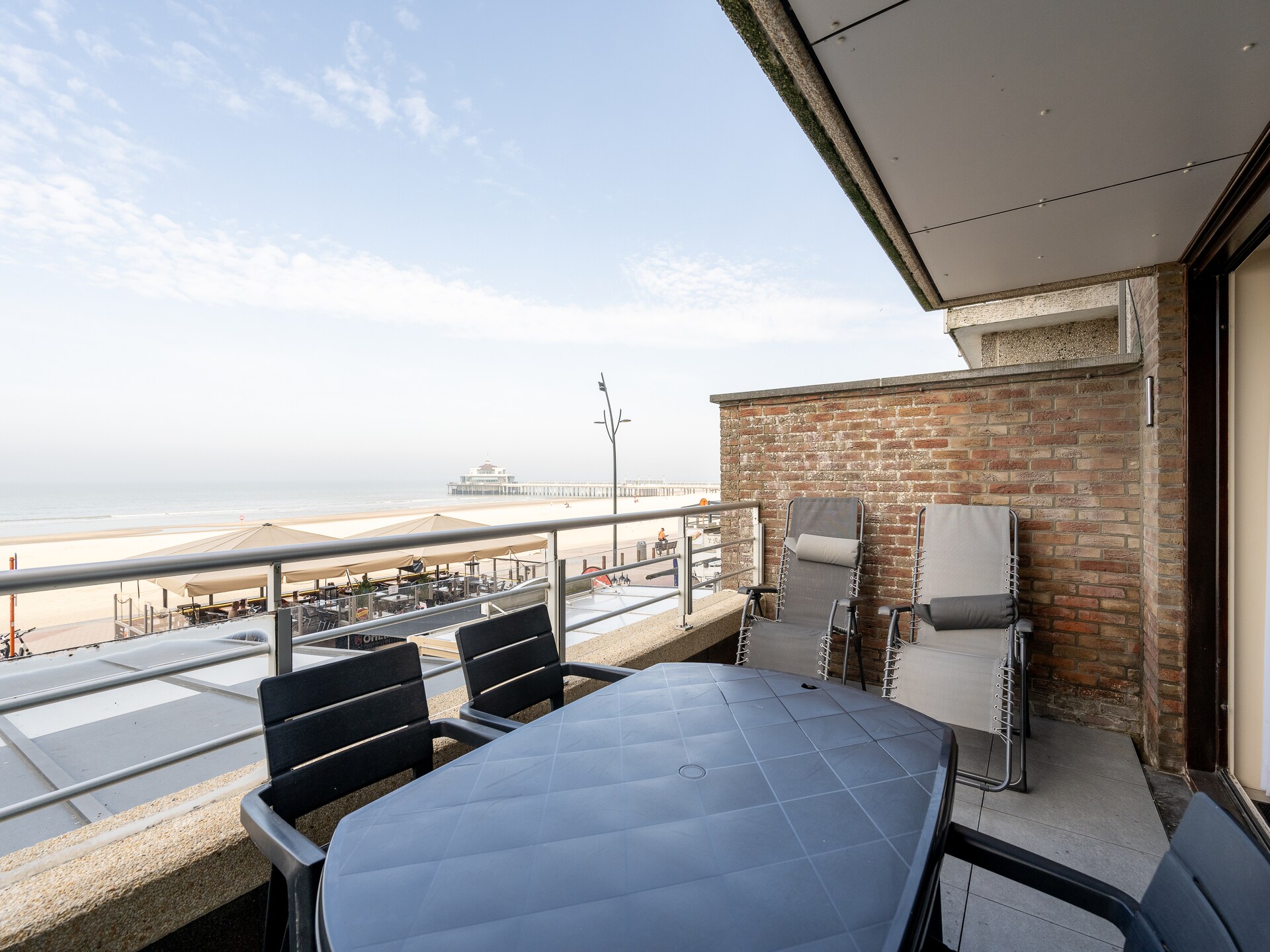 Romantisch appartement aan zee met panoramisch uitzicht en terras in Blankenberge - foto 17
