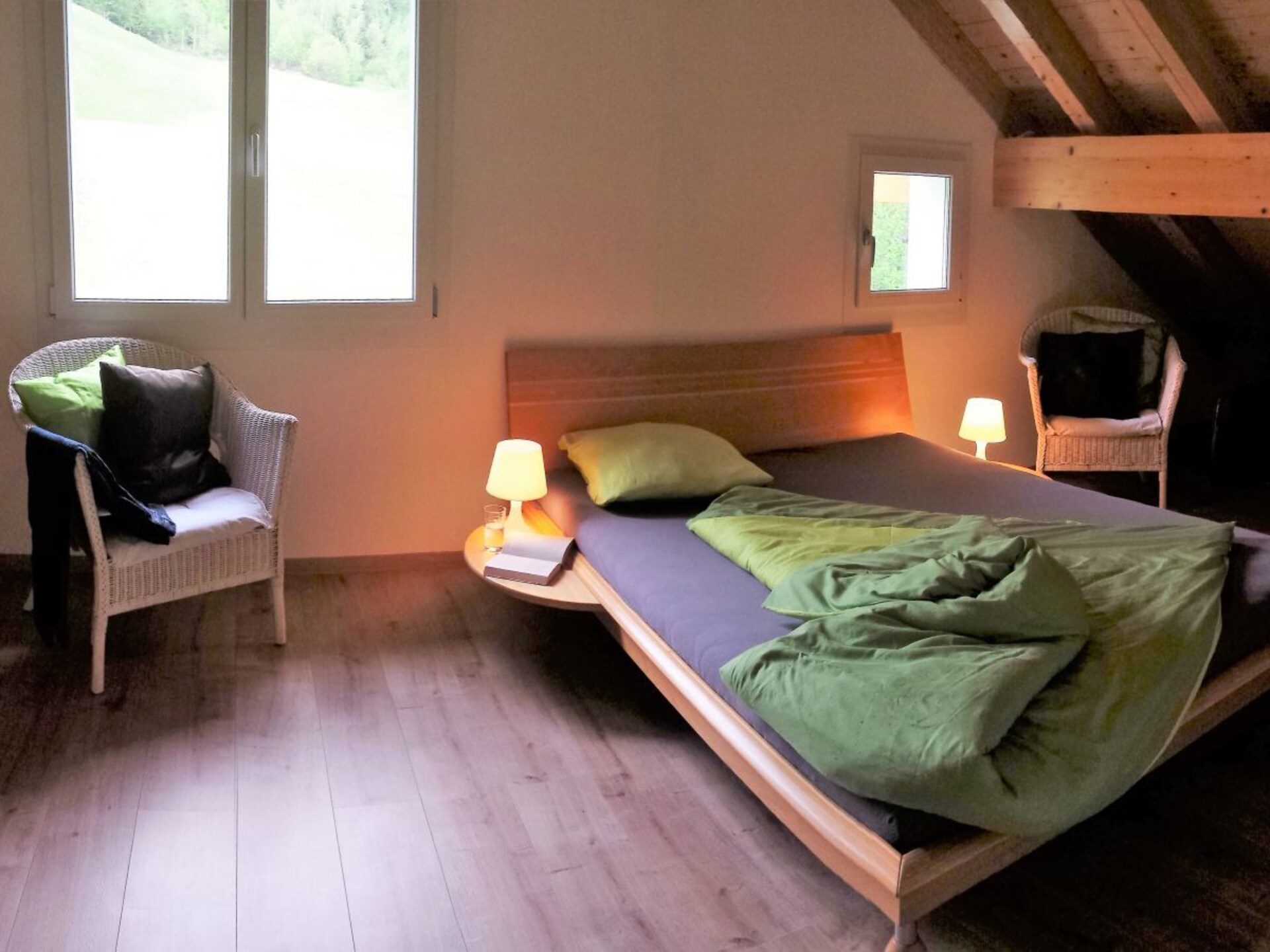 Knus appartement in Sattel met uitzicht op de bergen, vlakbij skilift - foto 5