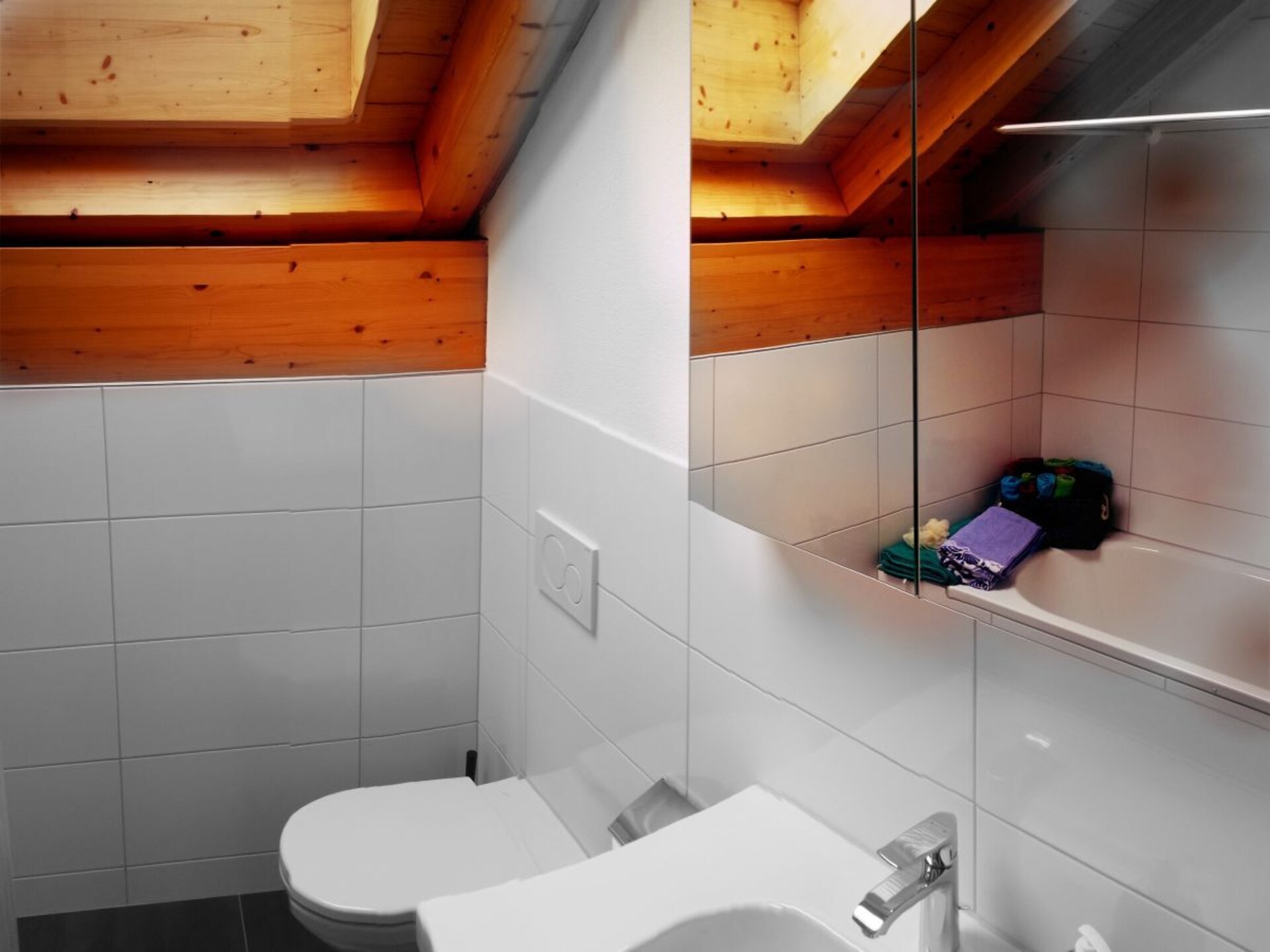 Knus appartement in Sattel met uitzicht op de bergen, vlakbij skilift - foto 6