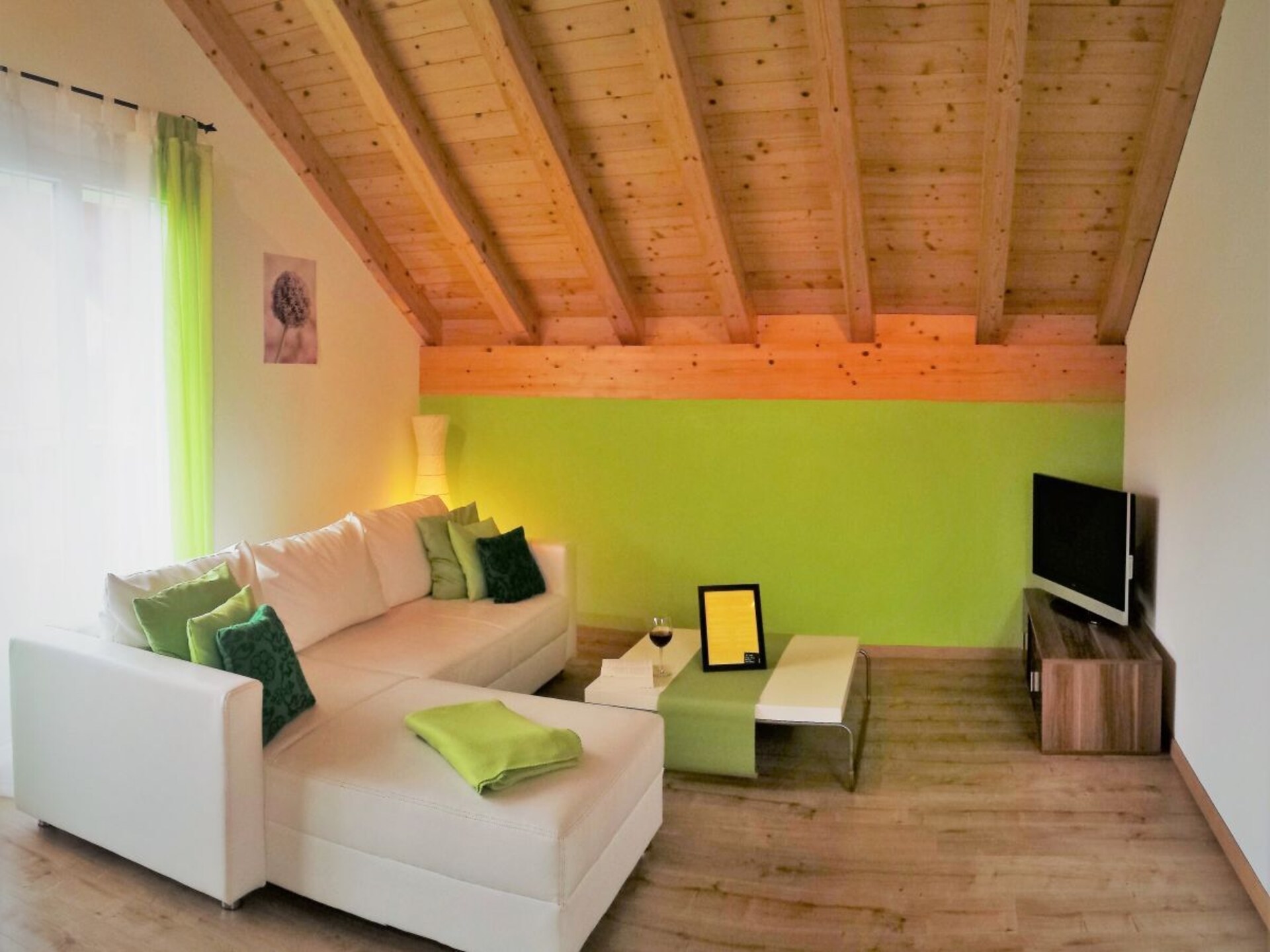 Knus appartement in Sattel met uitzicht op de bergen, vlakbij skilift - foto 8