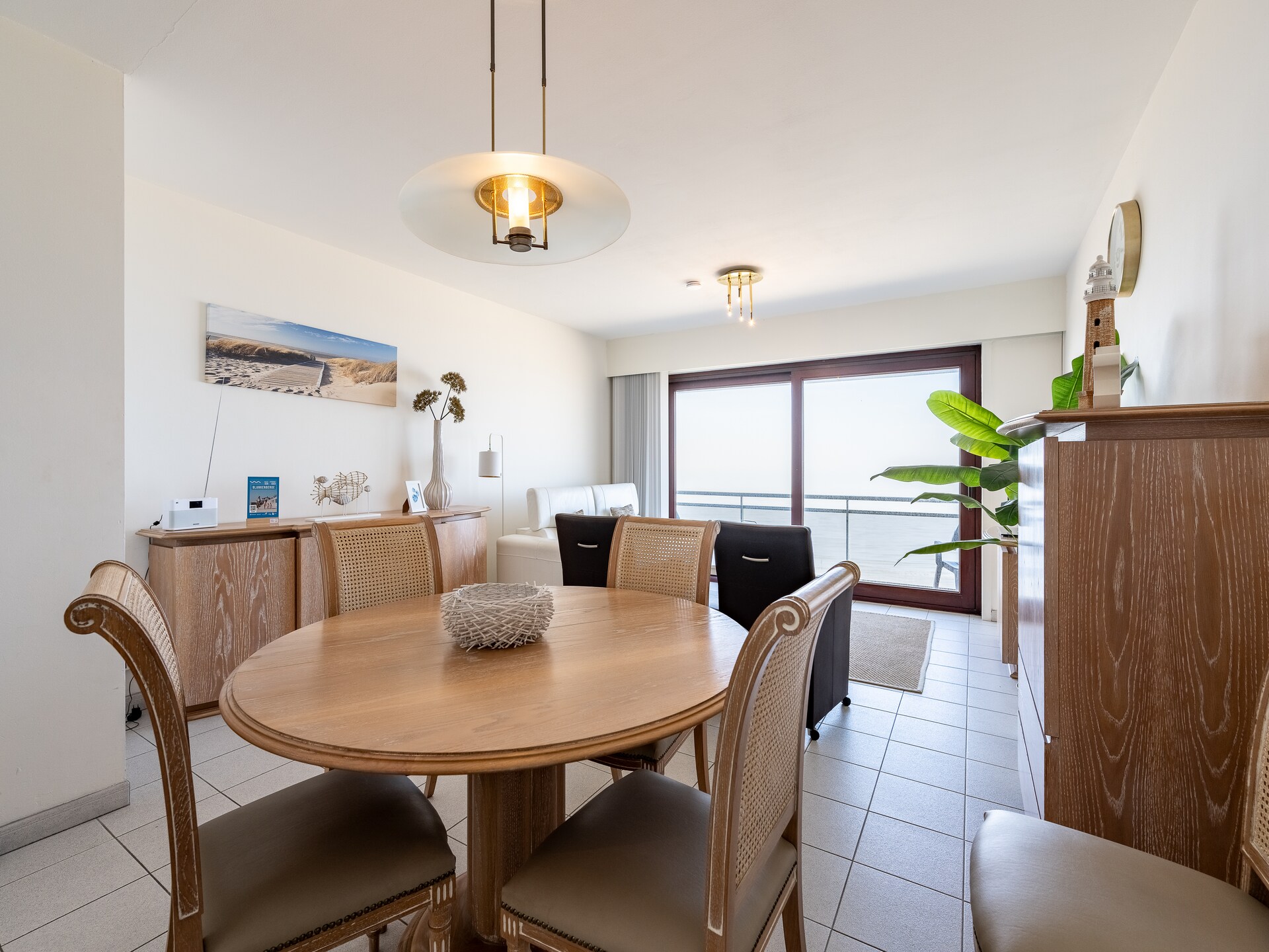 Zonovergoten appartement op 9e verdieping met panoramisch zeezicht in Blankenberge - foto 2