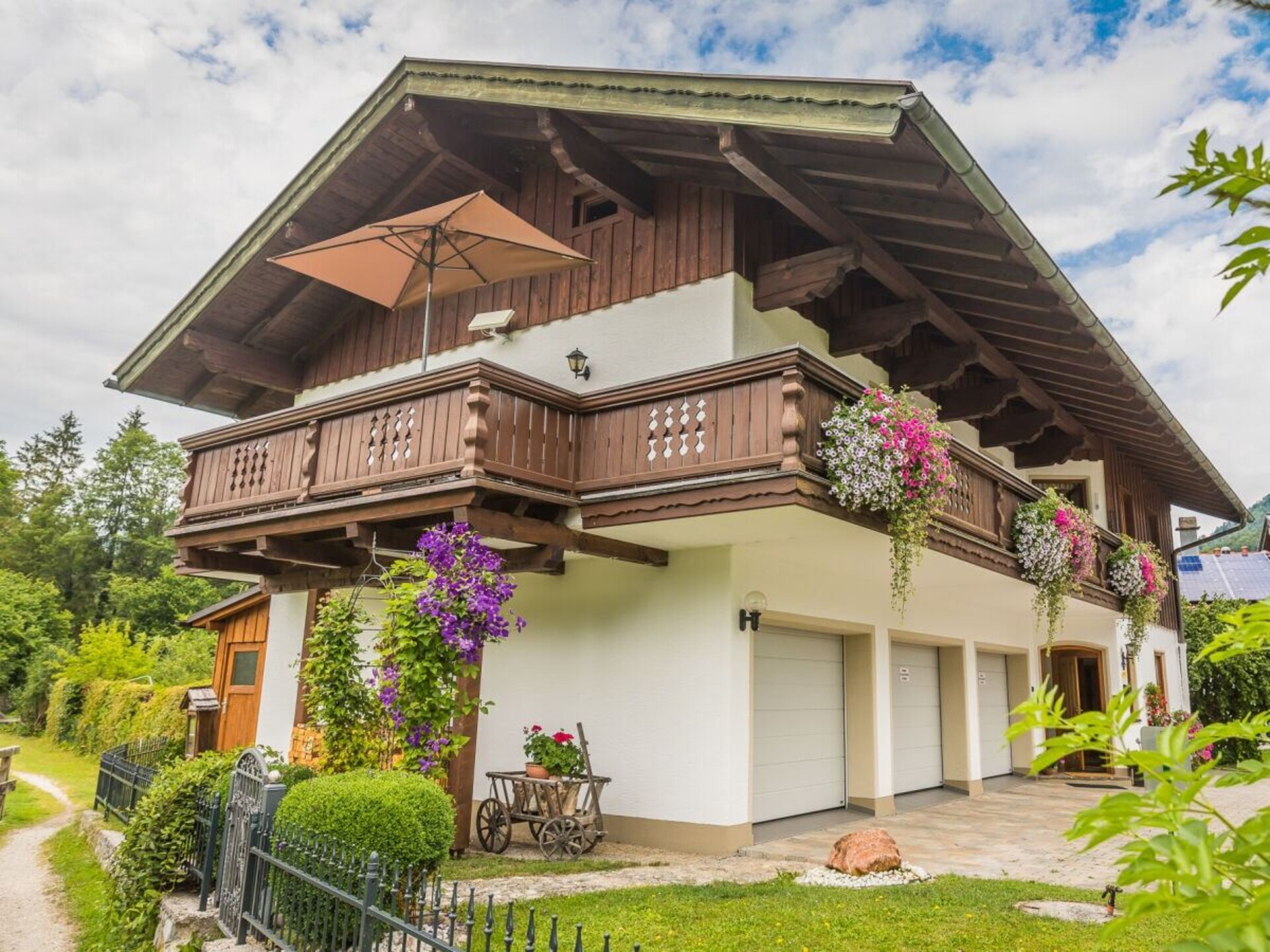 Vrijstaand vakantiehuis Eva met panoramisch uitzicht in Ruhpolding - foto 1