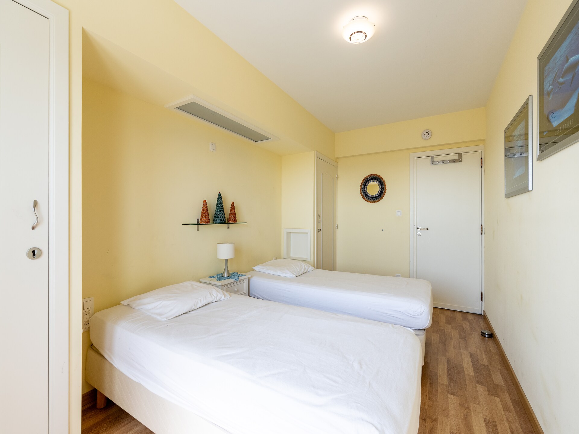 Licht appartement op de 6e verdieping met panoramisch zeezicht in Blankenberge - foto 13