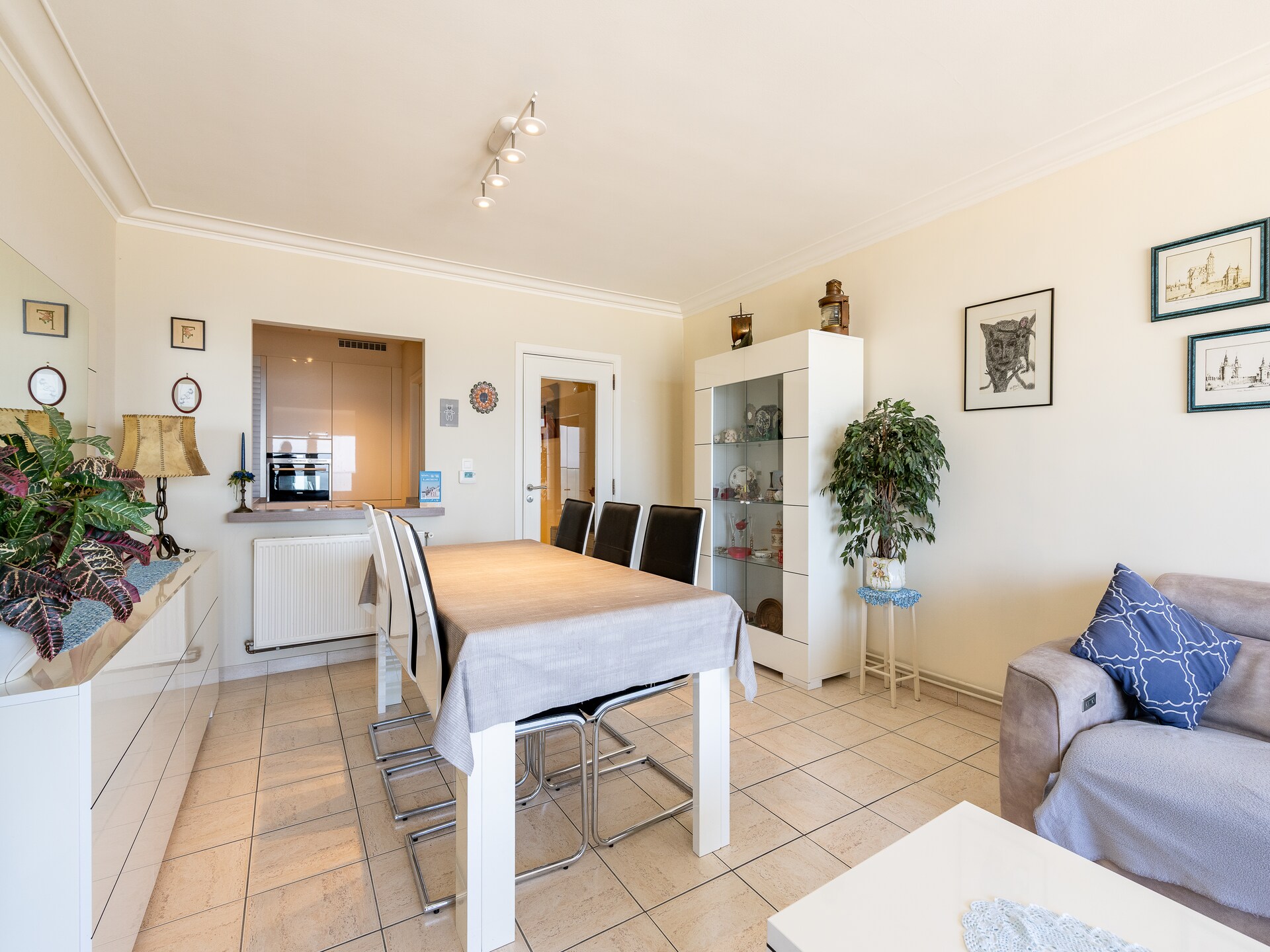 Licht appartement op de 6e verdieping met panoramisch zeezicht in Blankenberge - foto 10