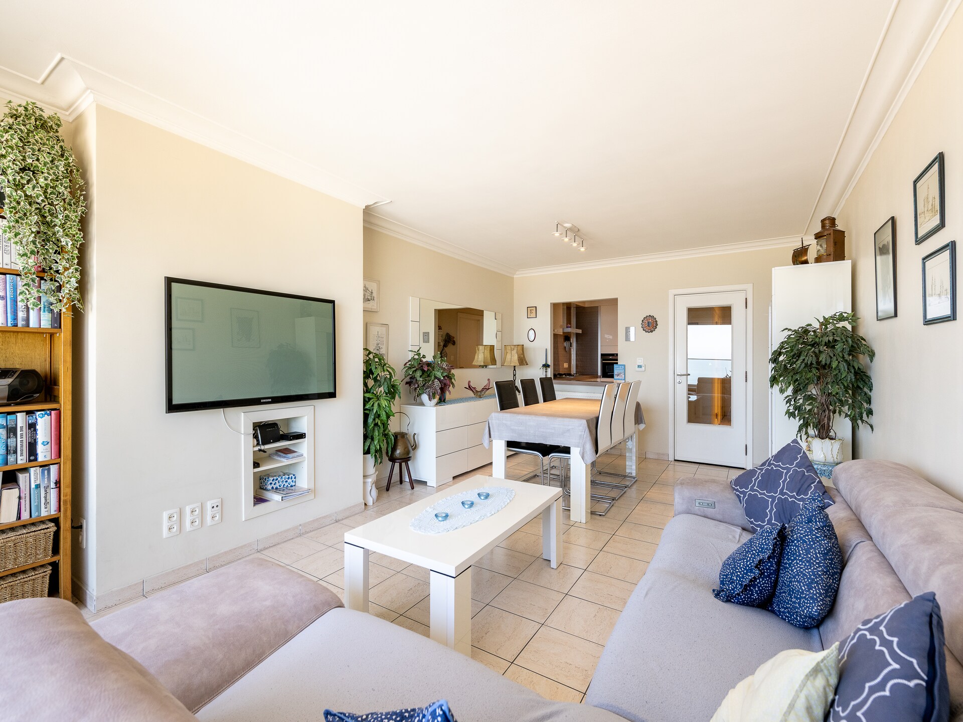 Licht appartement op de 6e verdieping met panoramisch zeezicht in Blankenberge - foto 7