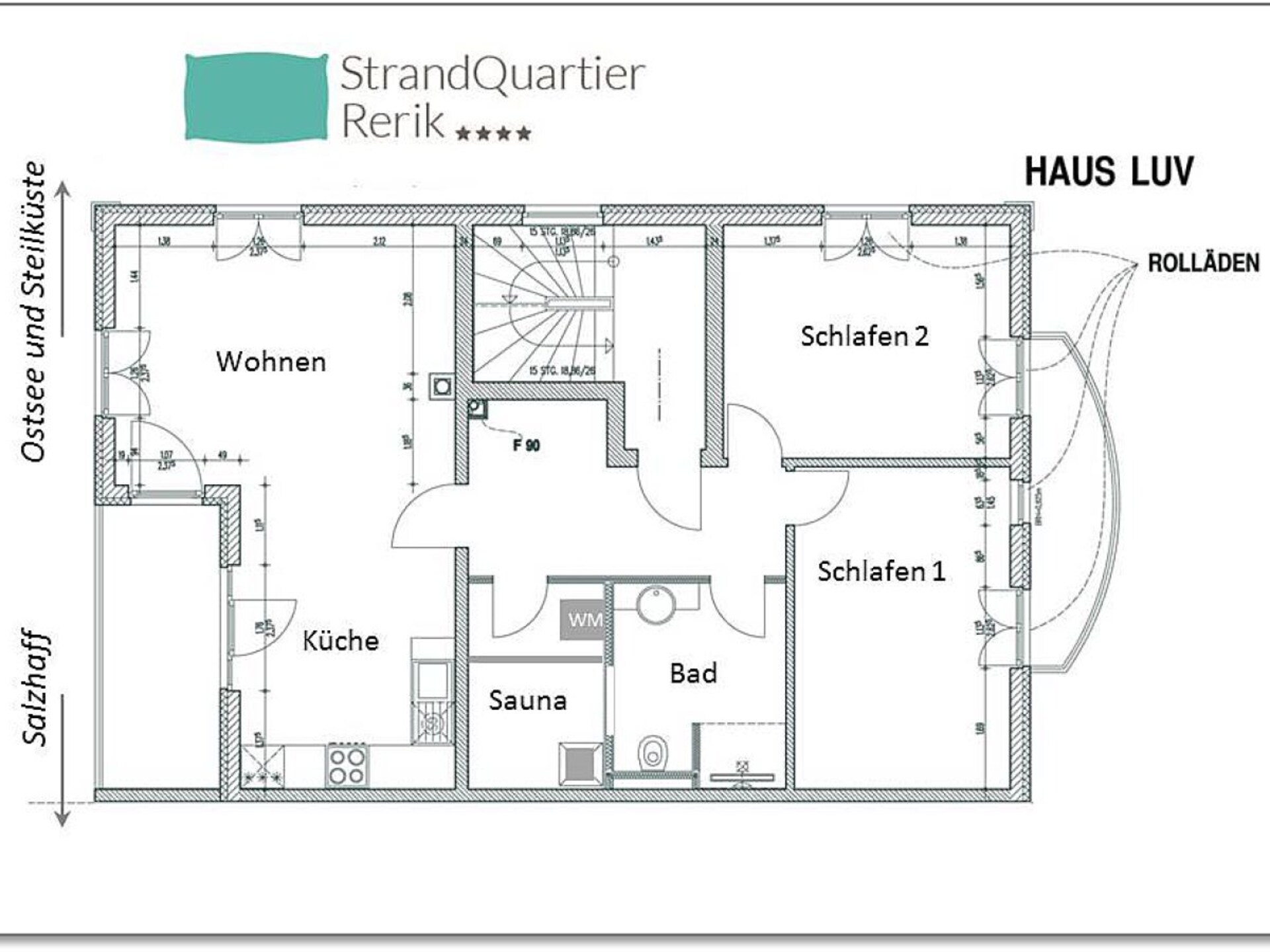 StrandQuartier Rerik: Modern appartement met sauna op 100m van zee - foto 19