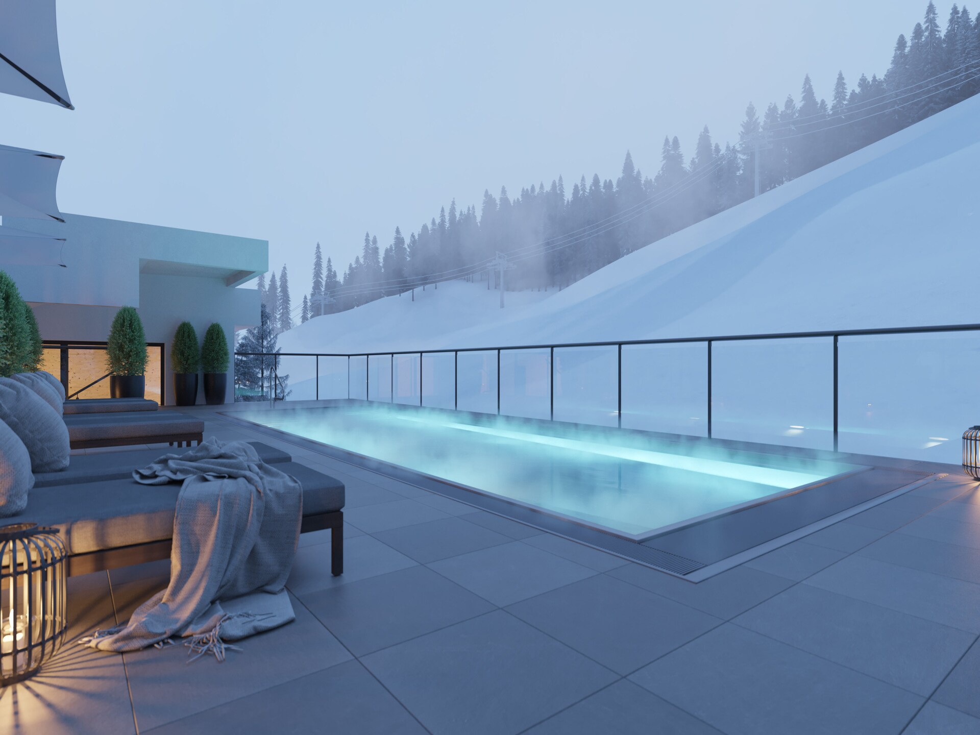 Luxe appartement met privé-sauna en buitenbad in Berwang, direct aan de piste - foto 7