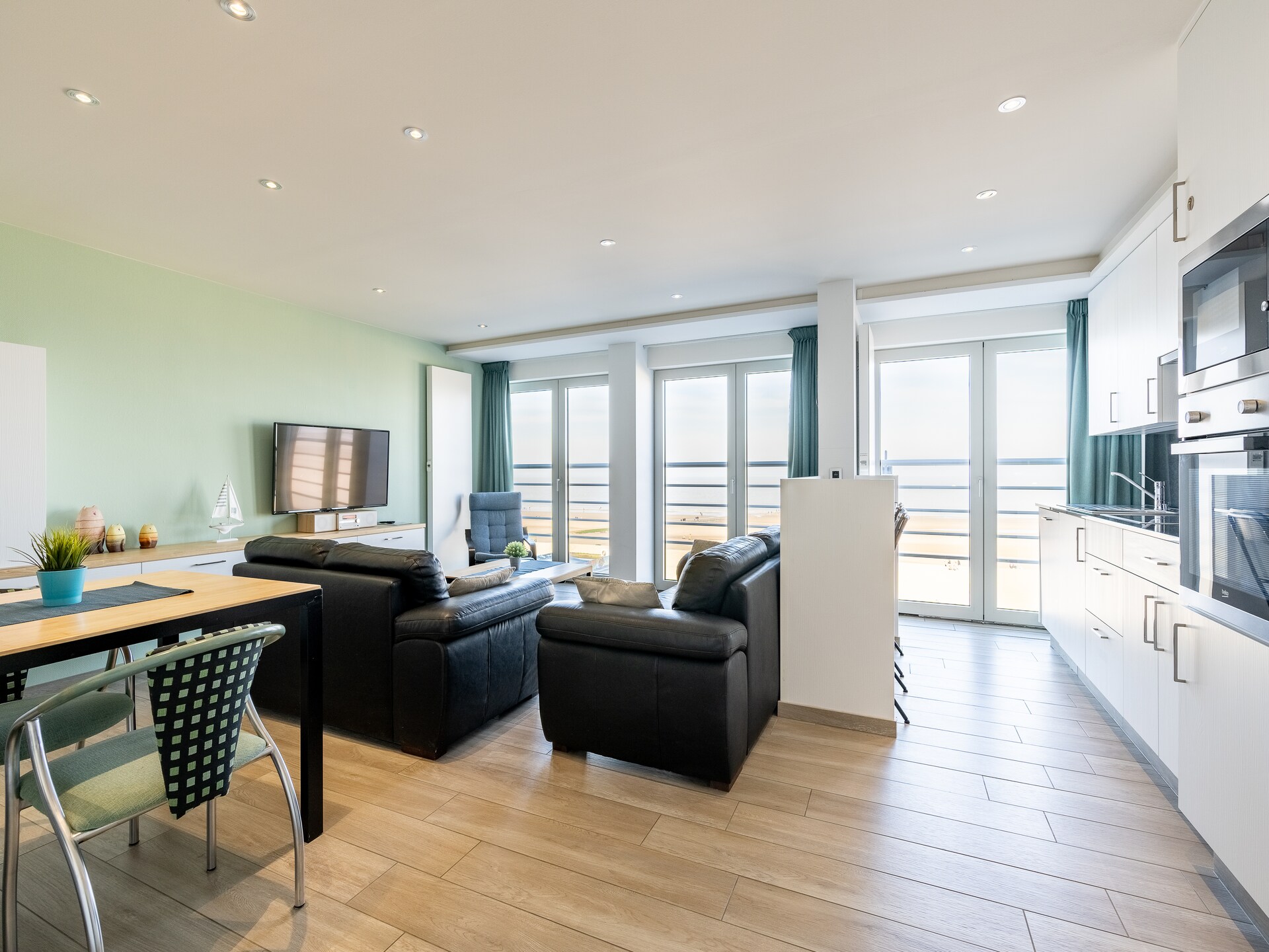 Stijlvol appartement aan zee met uitzicht op de boulevard in Blankenberge - foto 10